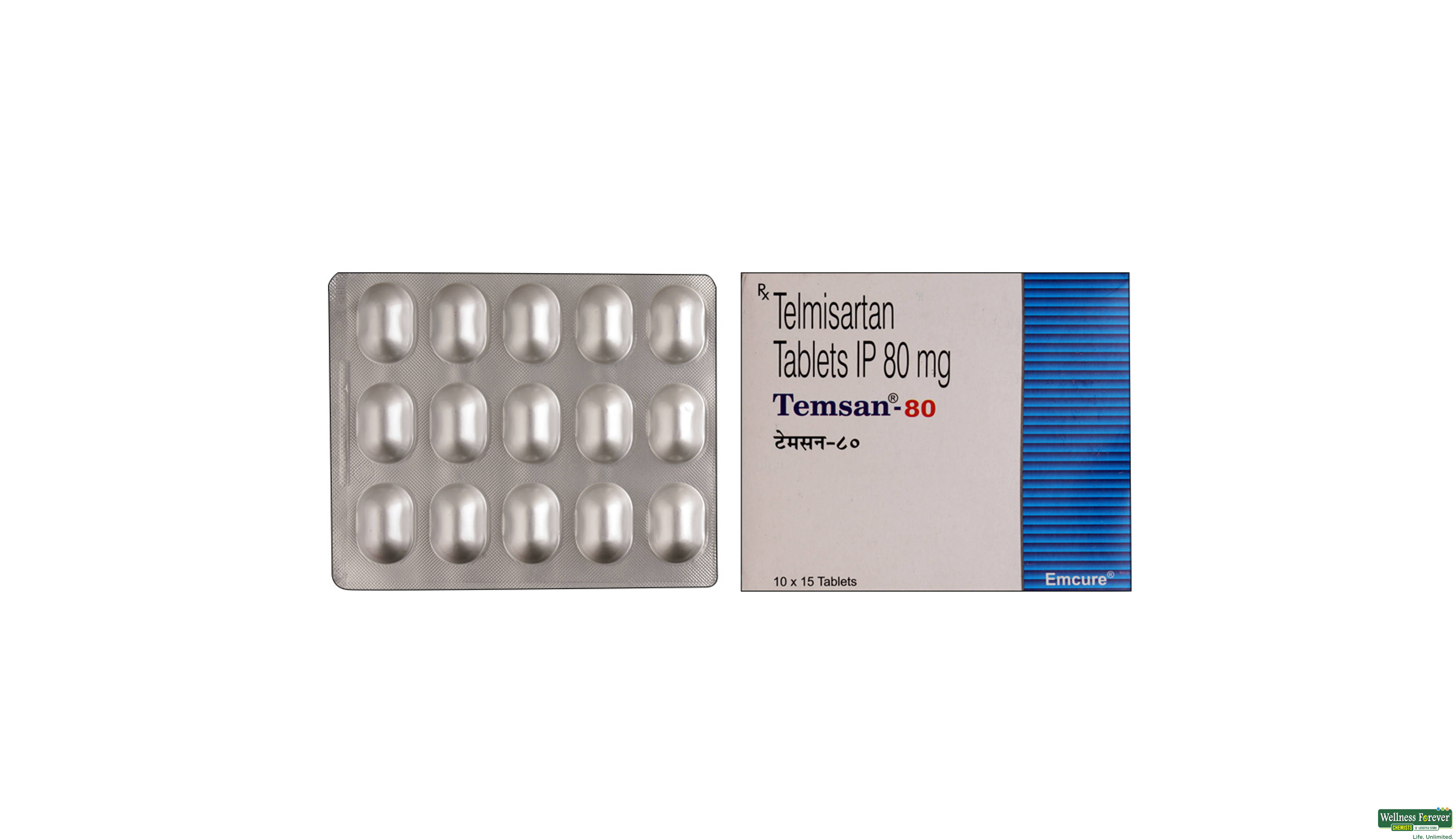 TEMSAN 80MG 15TAB- 1, 15TAB, 