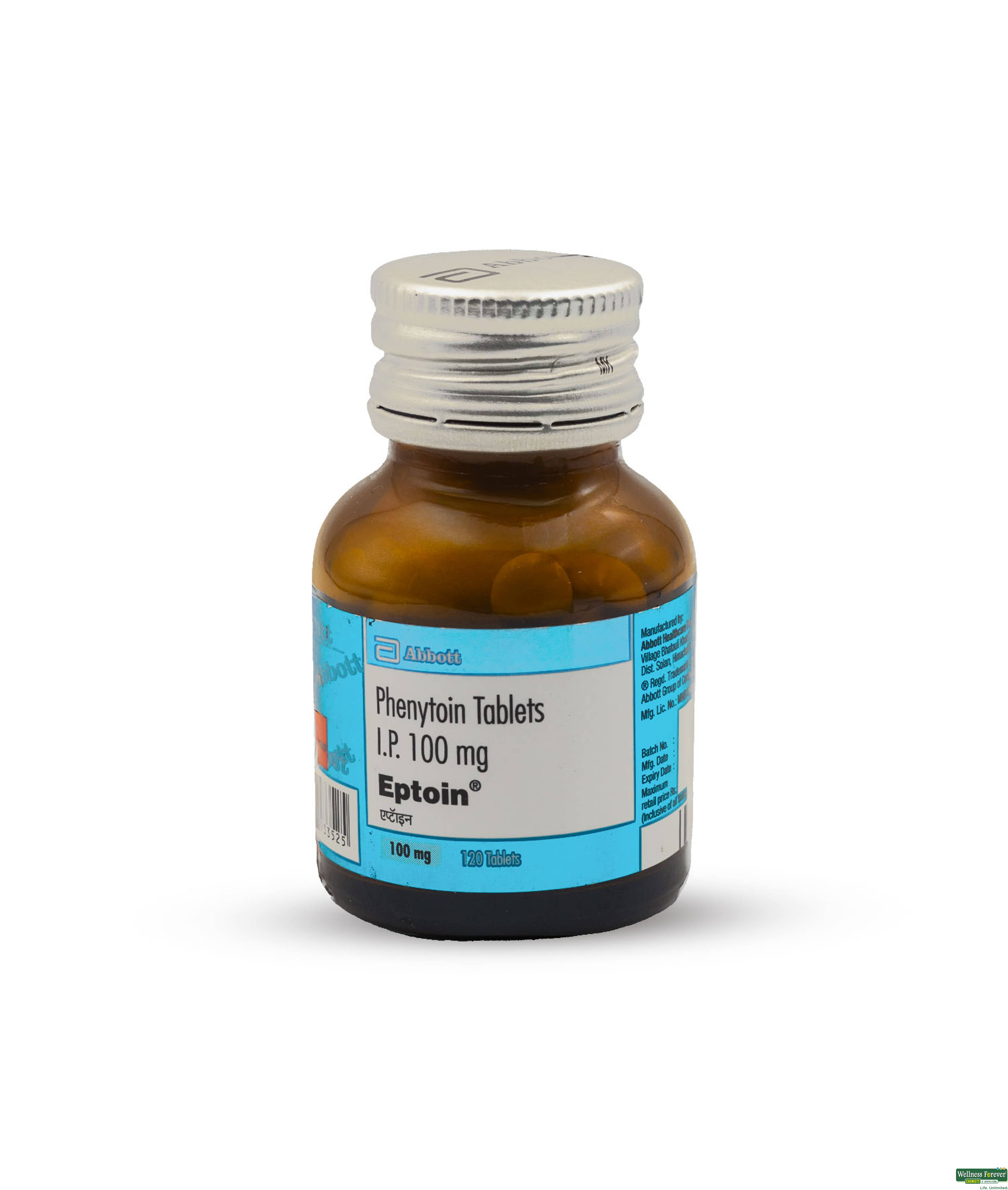 Eptoin 100mg 120 Tablets-image
