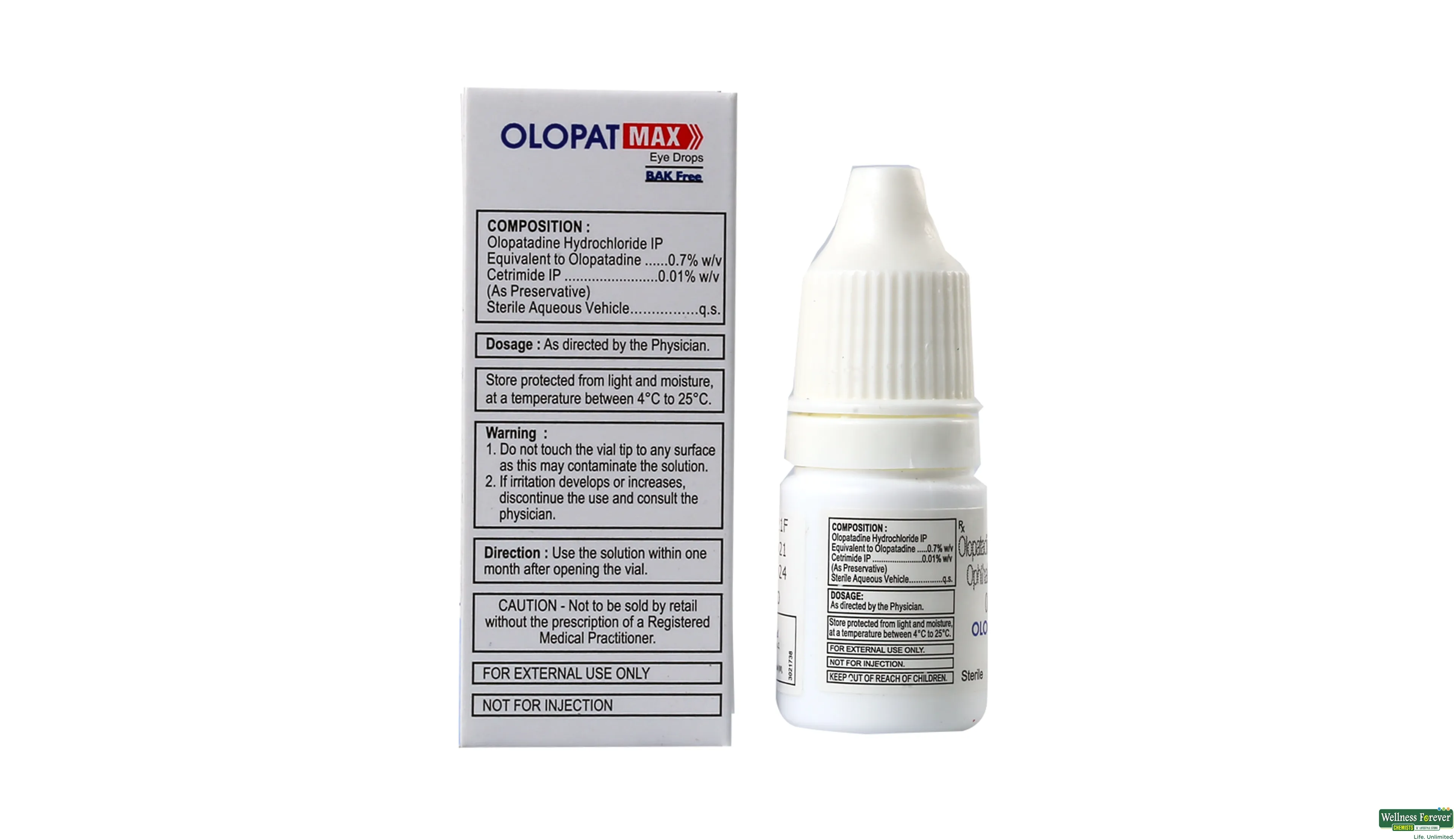 OLOPAT-MAX E/DROP 5ML- 2, 5ML, 