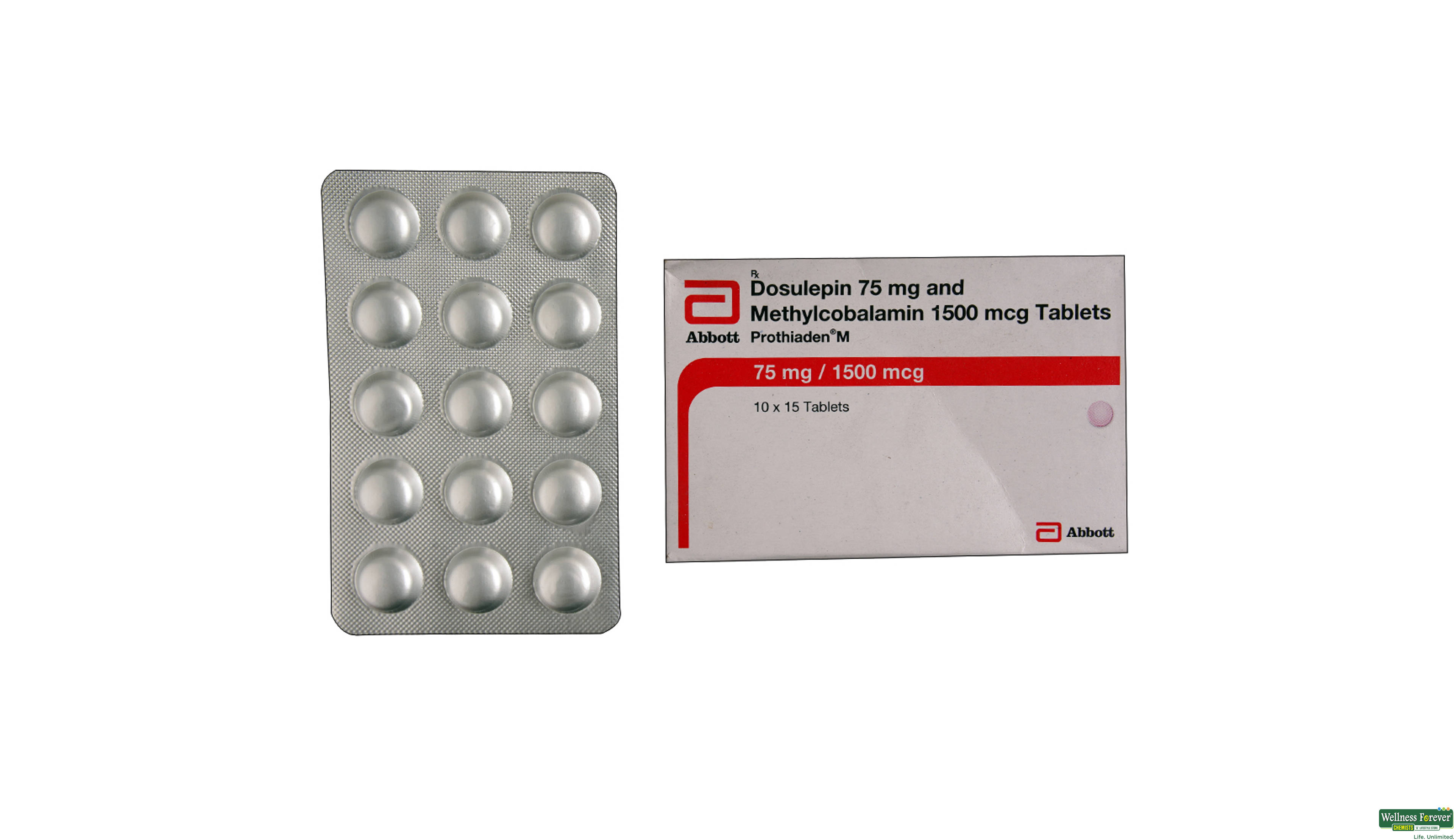 PROTHIADEN-M 75MG 15TAB- 1, 15TAB, 
