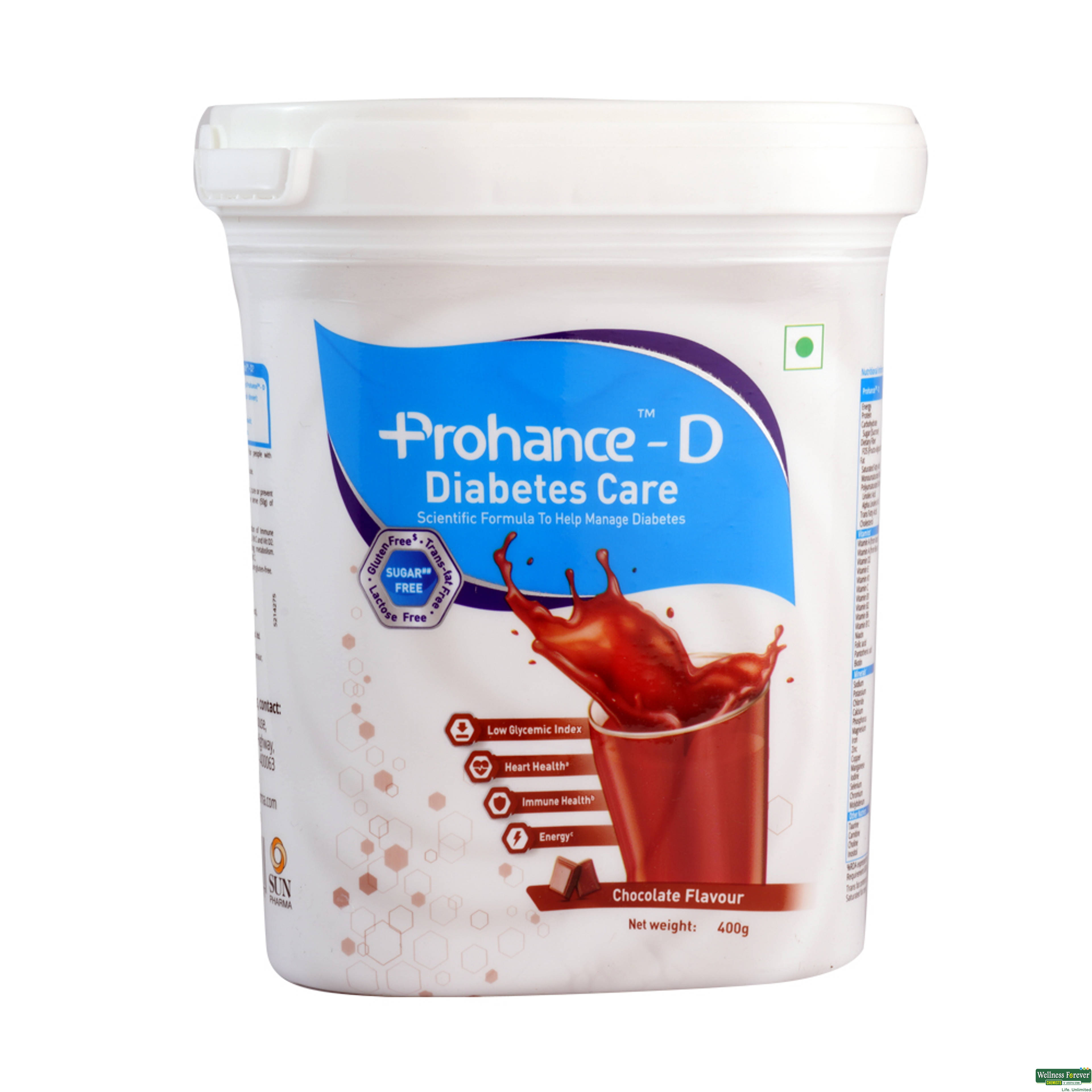Prohance-D Powder Chocolate 400 g-image
