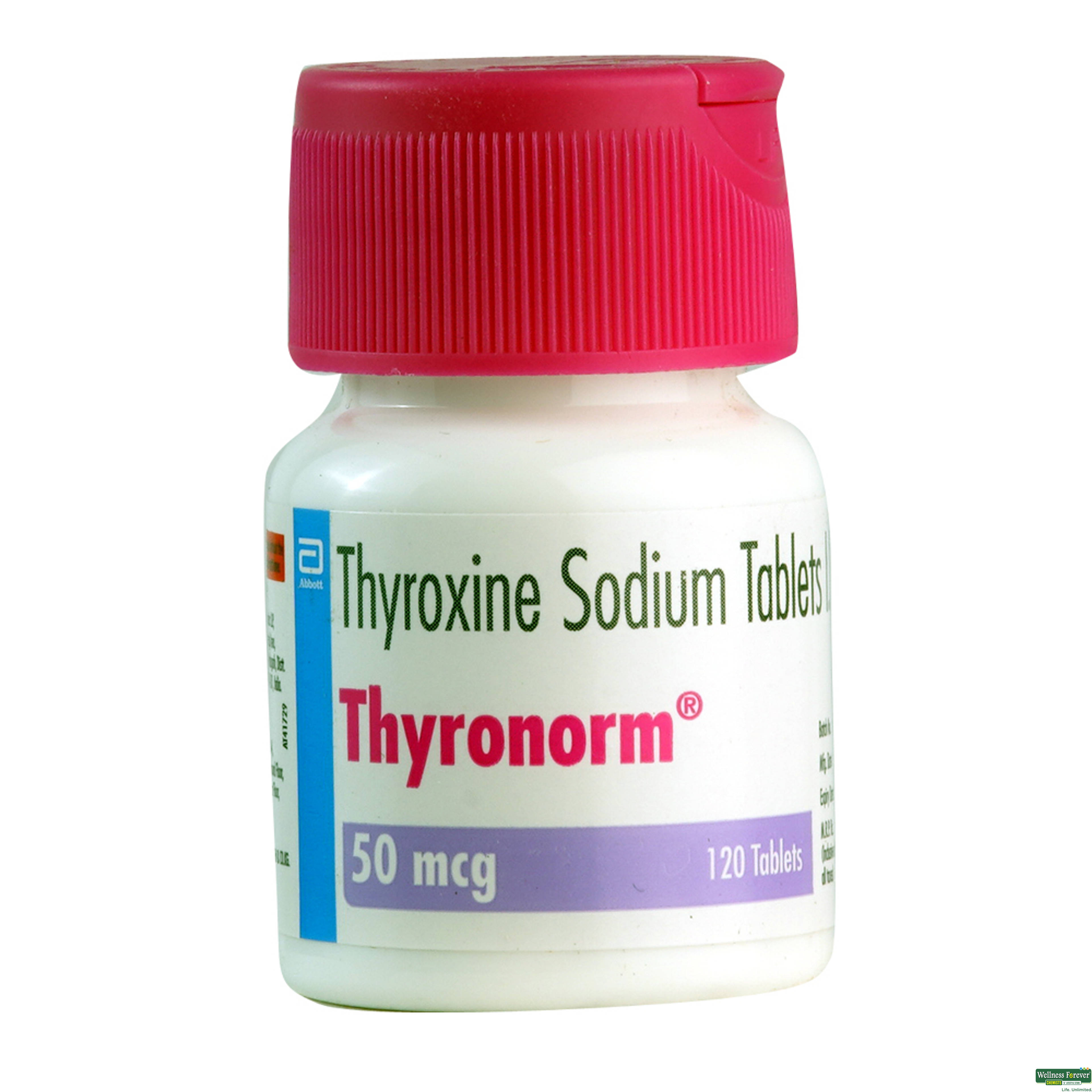 THYRONORM 50MCG 120TAB-image