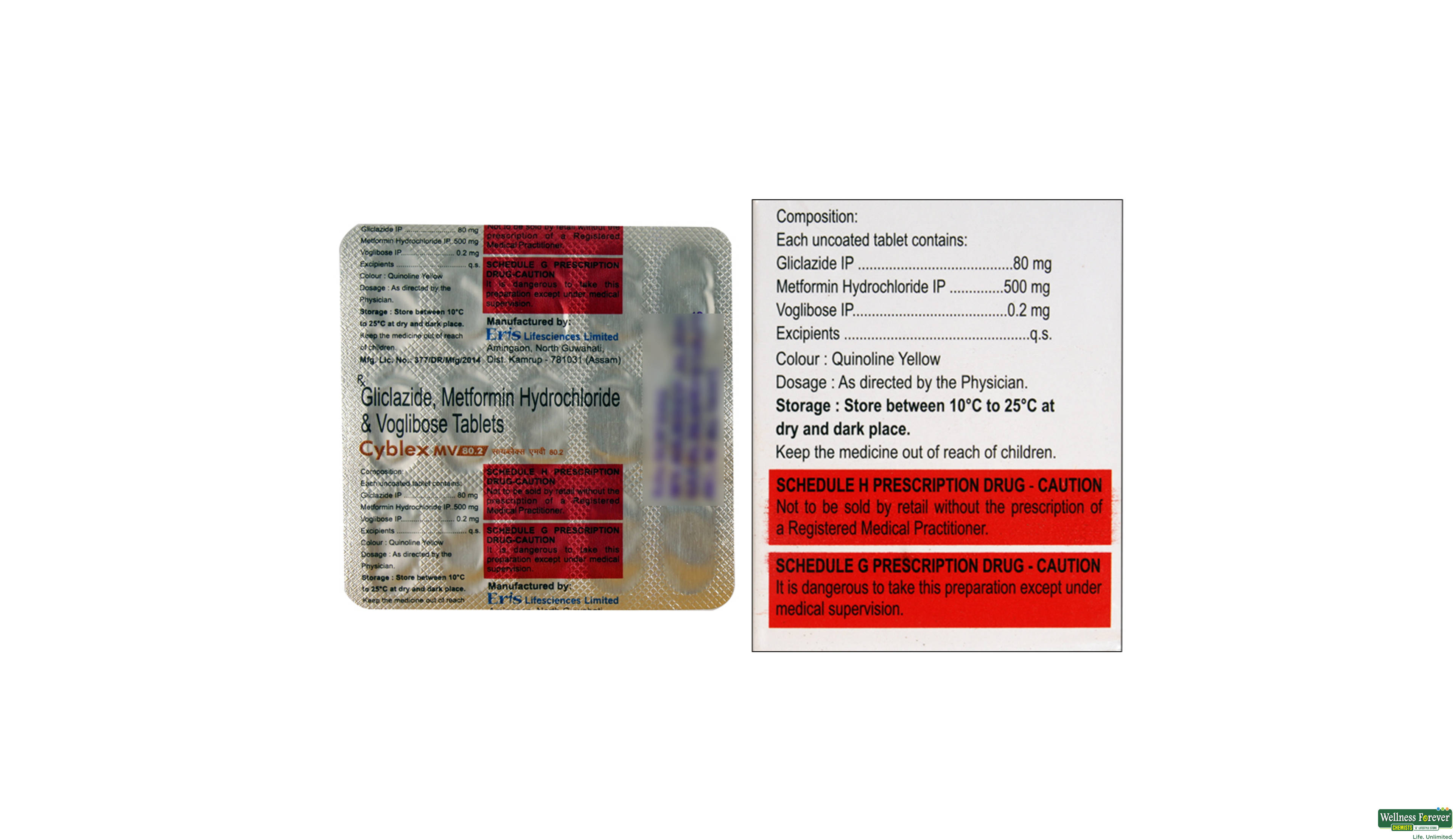 CYBLEX-MV 80.2MG 15TAB- 2, 15TAB, 