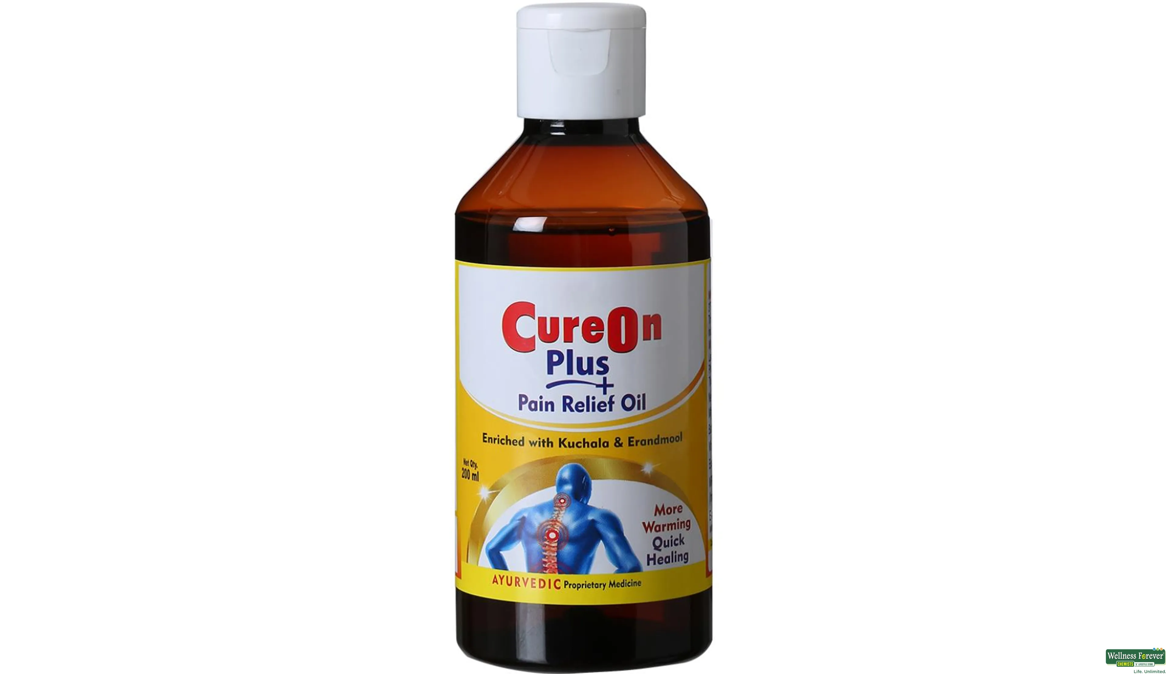 CUREON-PLUS OIL 200ML- 1, 200ML, 