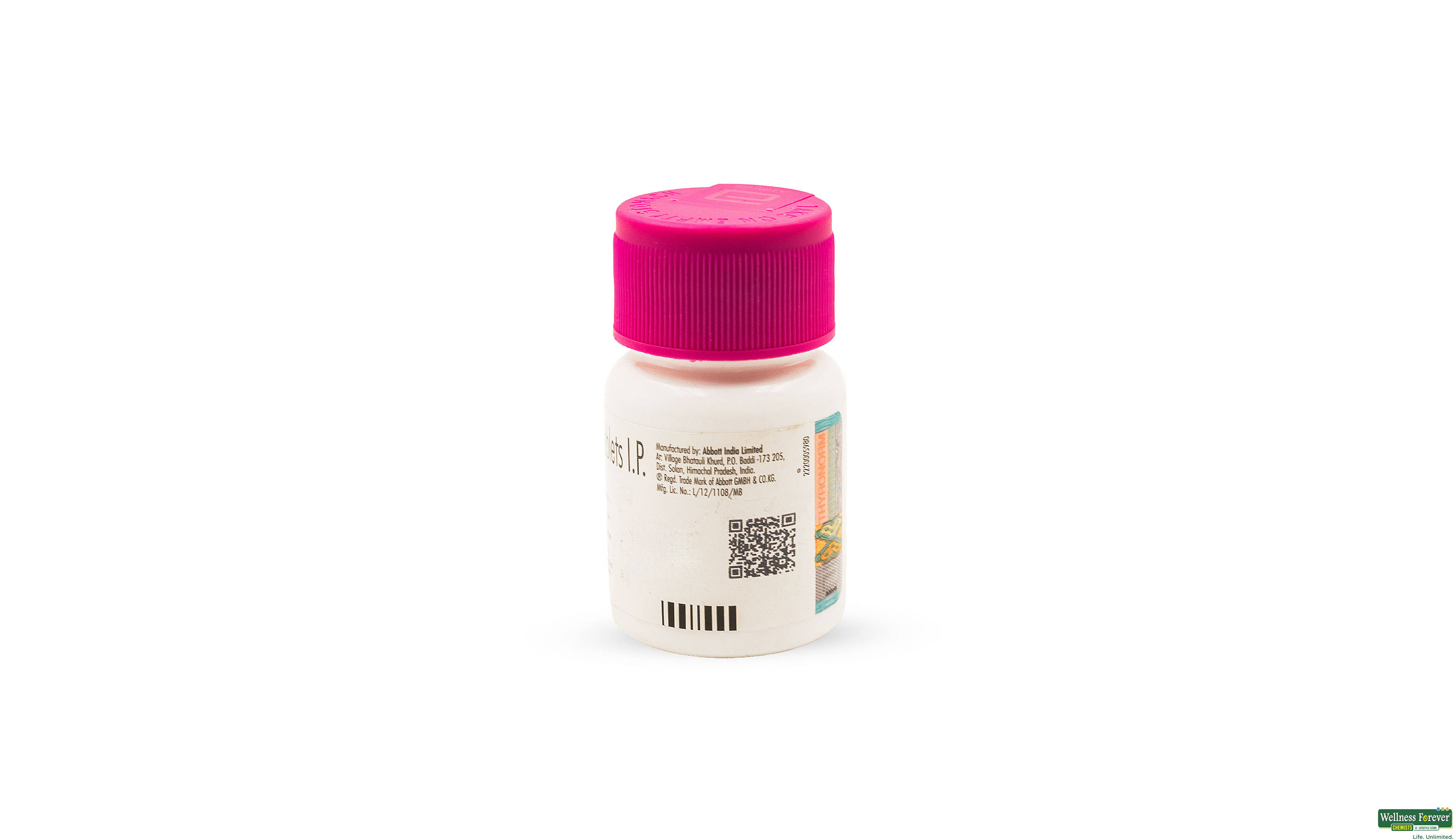 THYRONORM 25MCG 120TAB- 3, 120TAB, •Restorative Effects: Replenishes the body’s thyroid hormone levels to normal, aiding in metabolism regulation, energy production, and overall vitality.
•Weight Management: Helps stabilize body weight by normalizing metabolic rate that can be slowed down due to hypothyroidism.
•Mood Enhancement: Regulating thyroid hormones can improve general well-being, reducing symptoms of depression and fatigue associated with low thyroid levels.