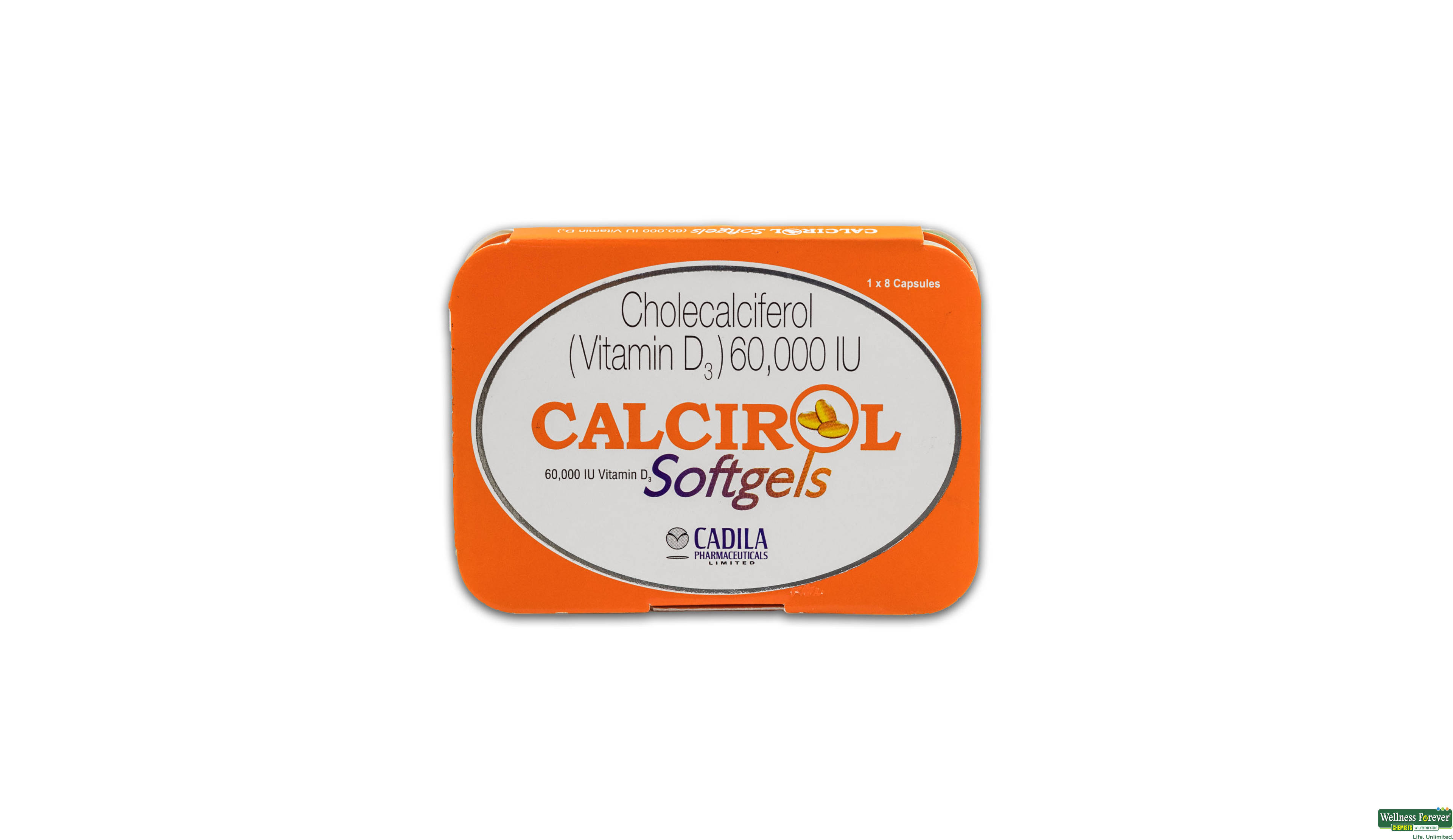 CALCIROL SOFTGEL 8CAP- 1, 8CAP, 