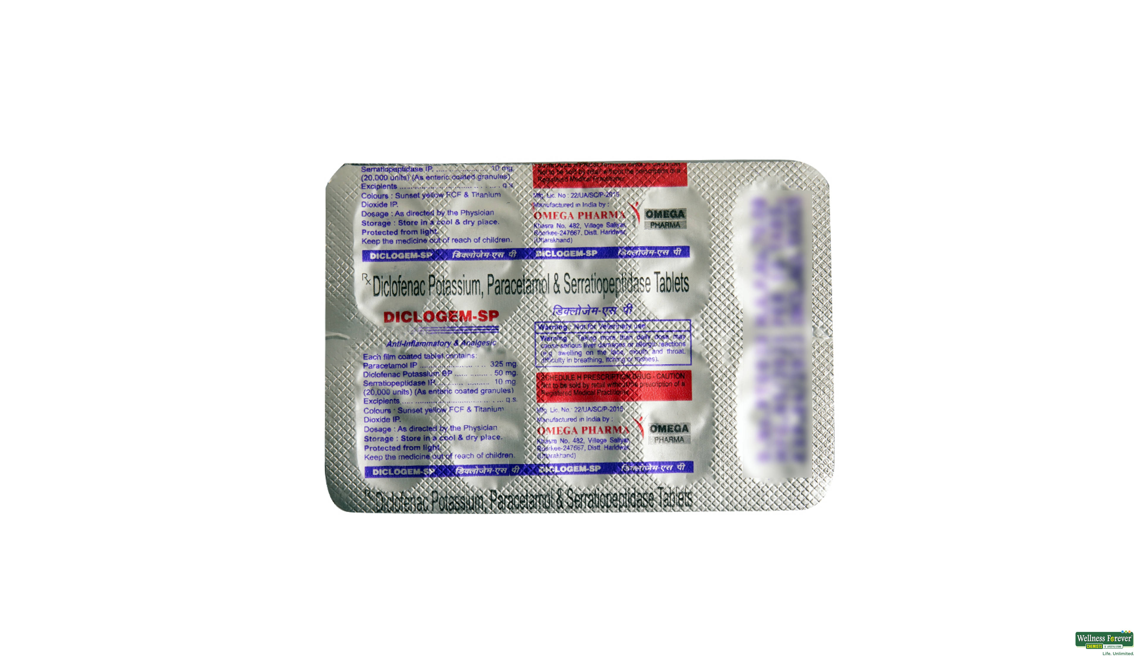 DICLOGEM-SP 10TAB- 2, 10TAB, 