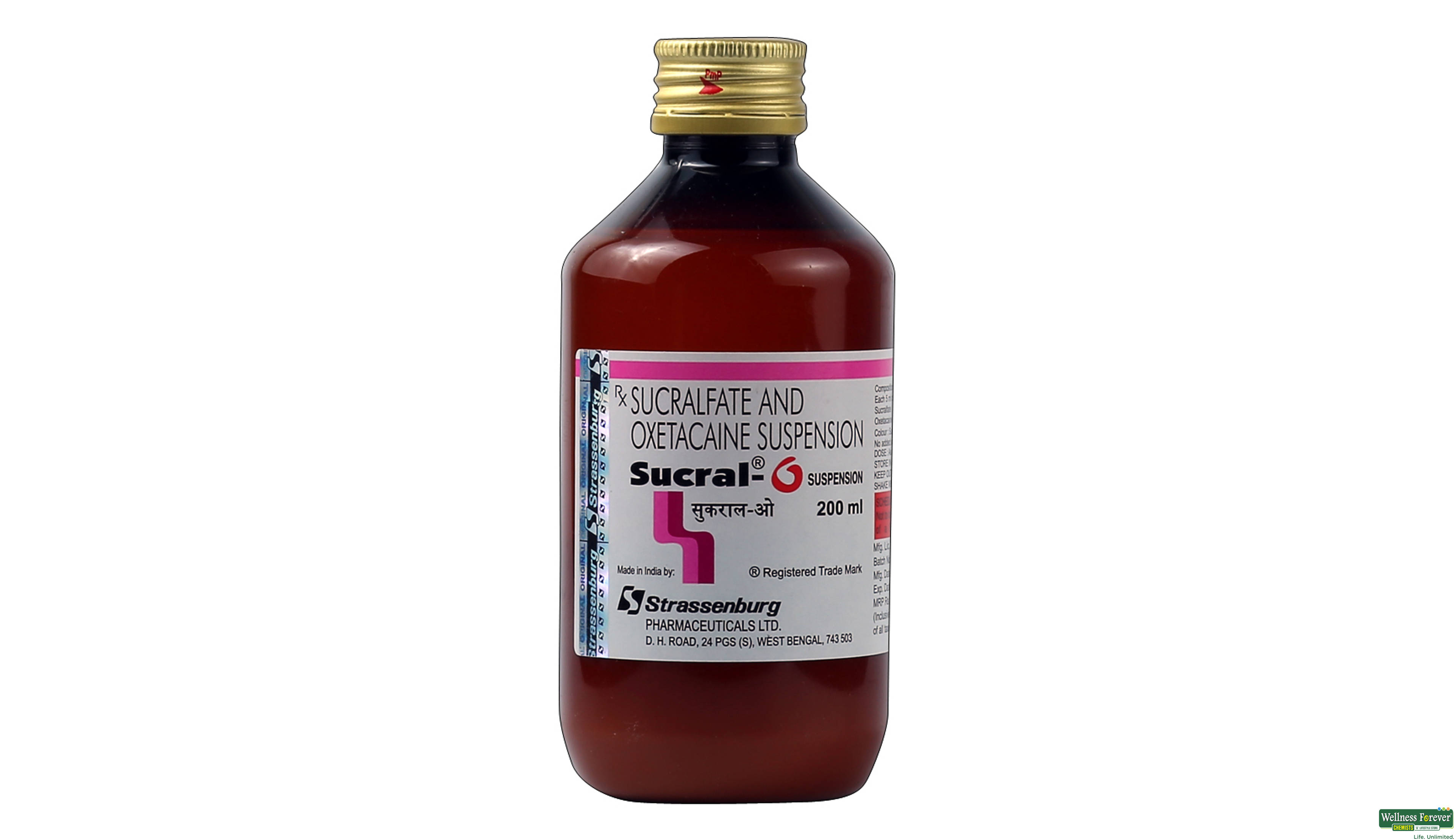 SUCRAL-O SYP 200ML- 1, 200ML, null