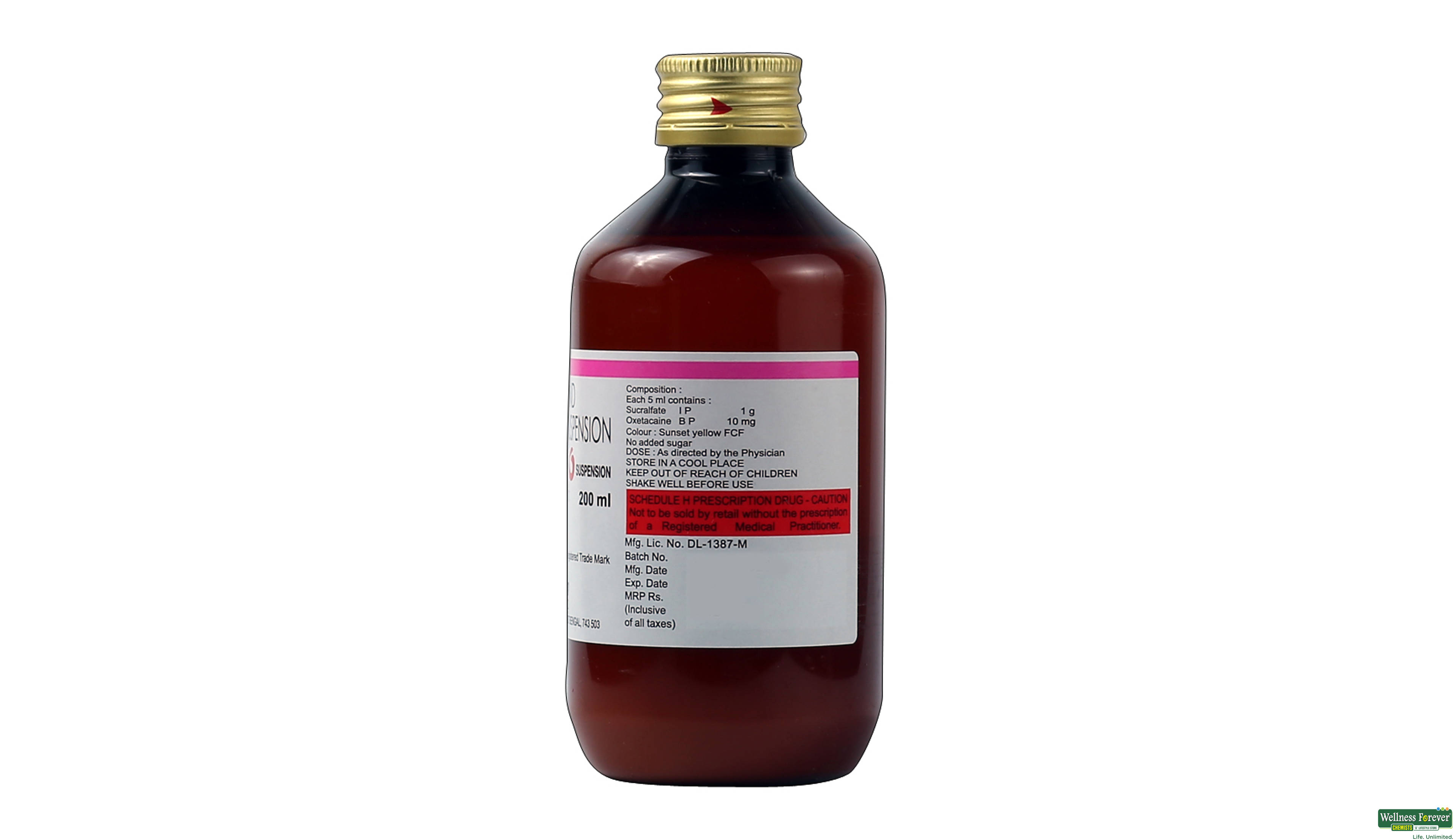 SUCRAL-O SYP 200ML- 2, 200ML, null
