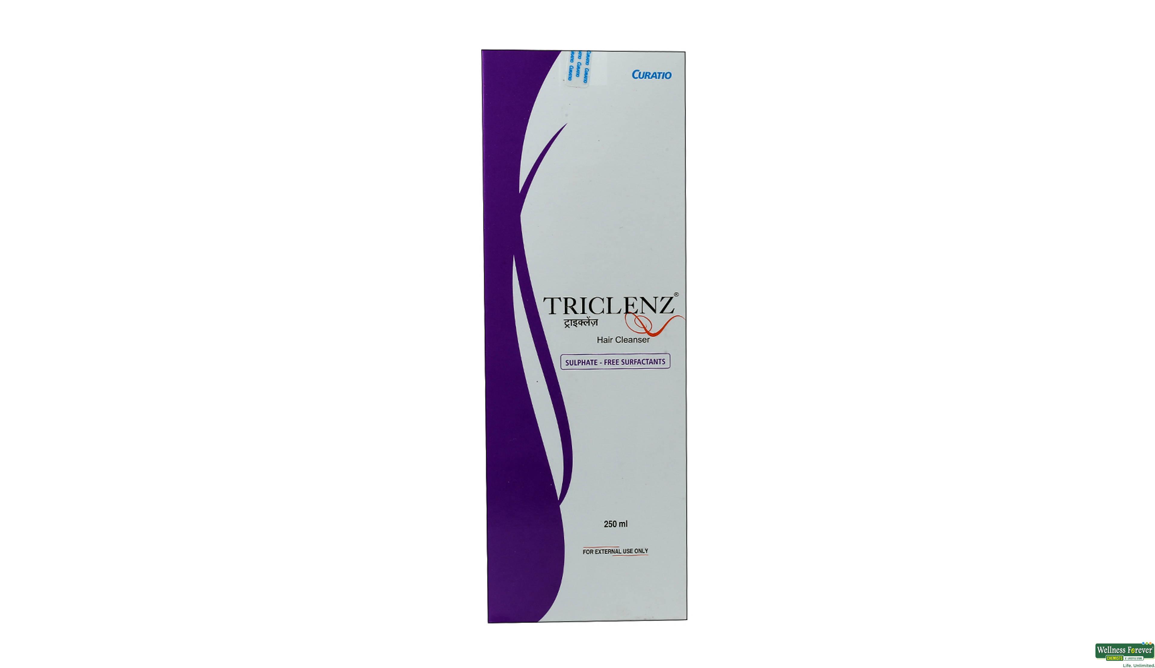 TRICLENZ HAIR CLNS 250ML- 1, 250ML, 