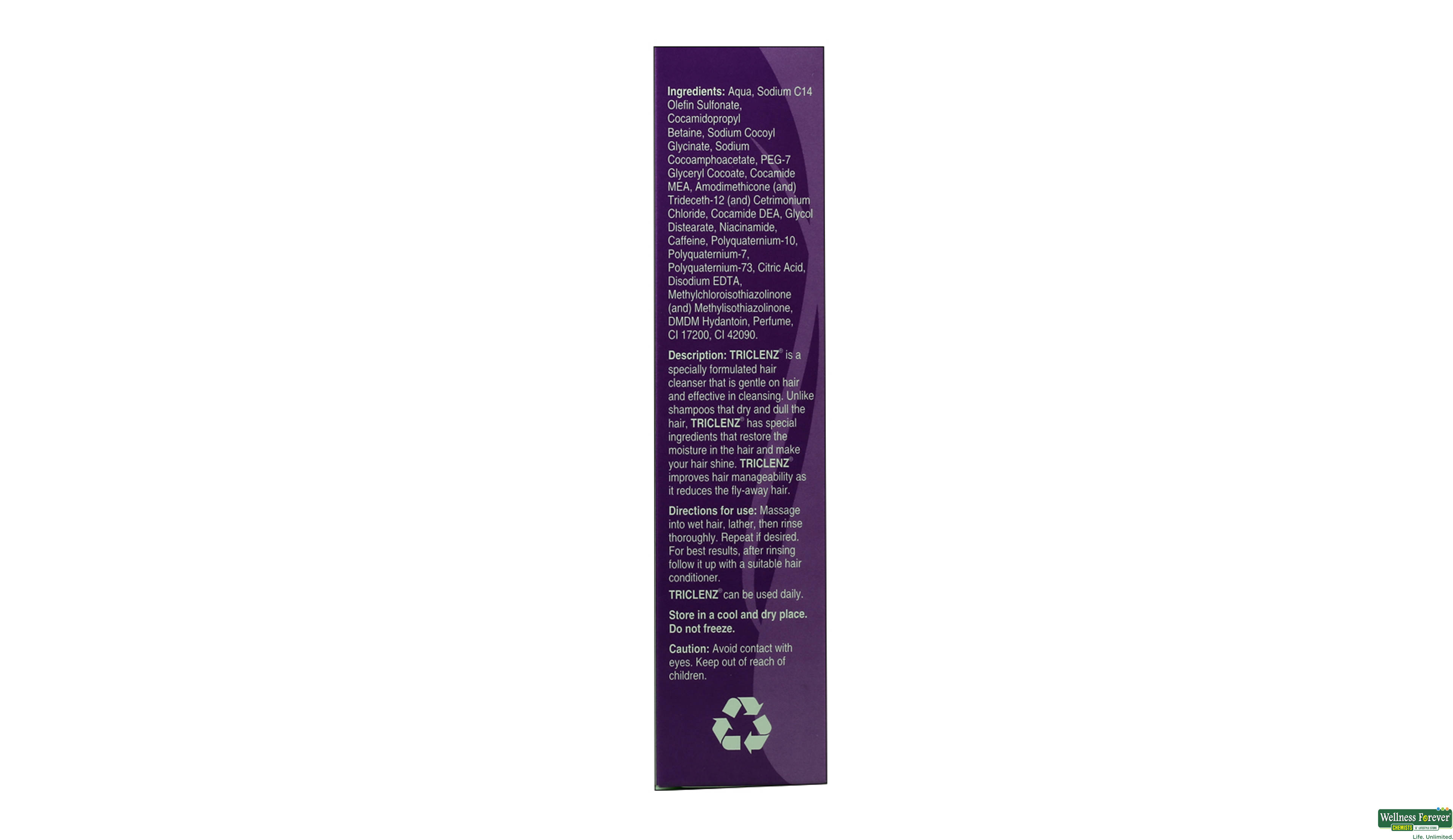 TRICLENZ HAIR CLNS 250ML- 2, 250ML, 