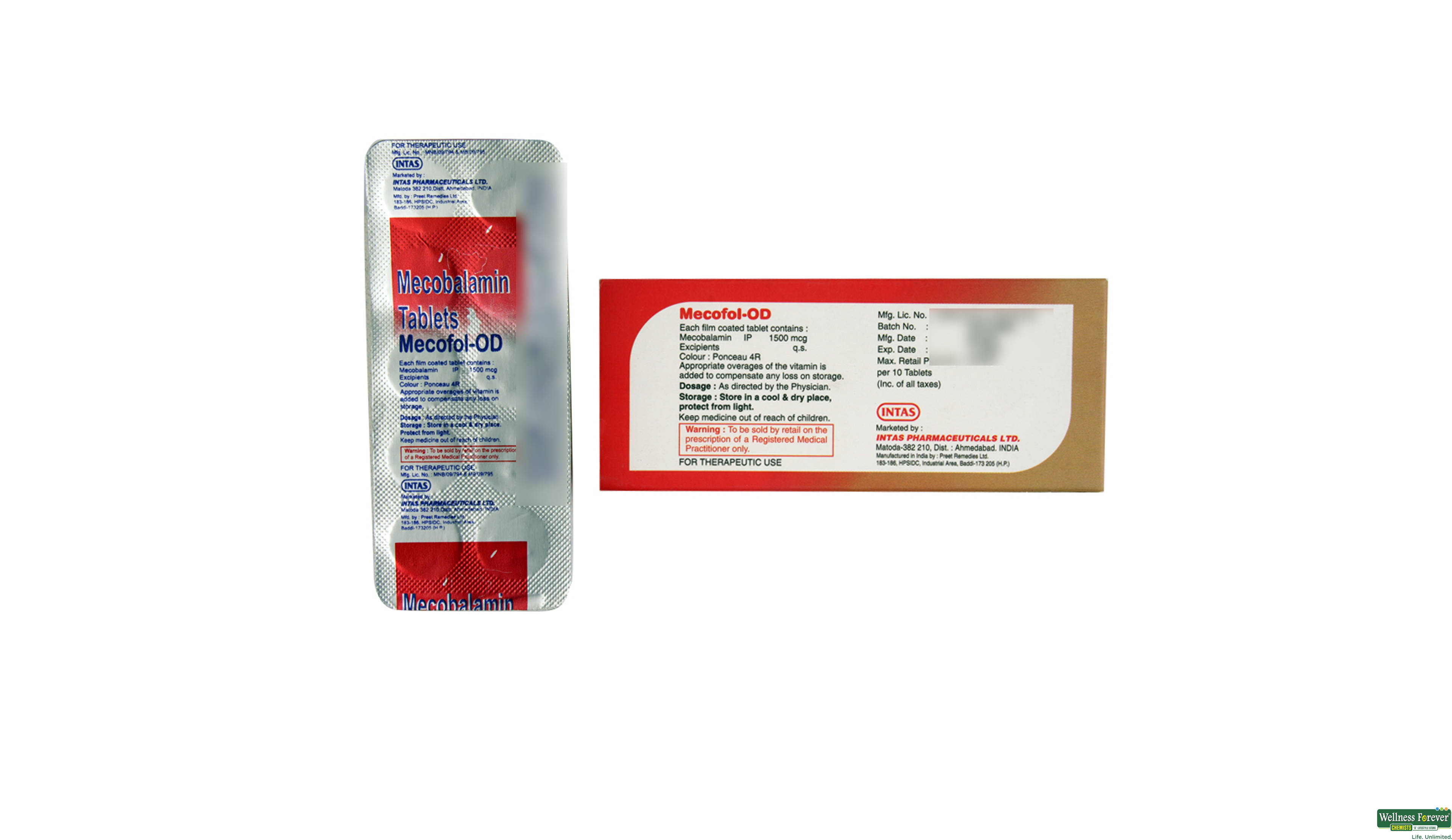 MECOFOL-OD 10TAB- 2, 10TAB, 