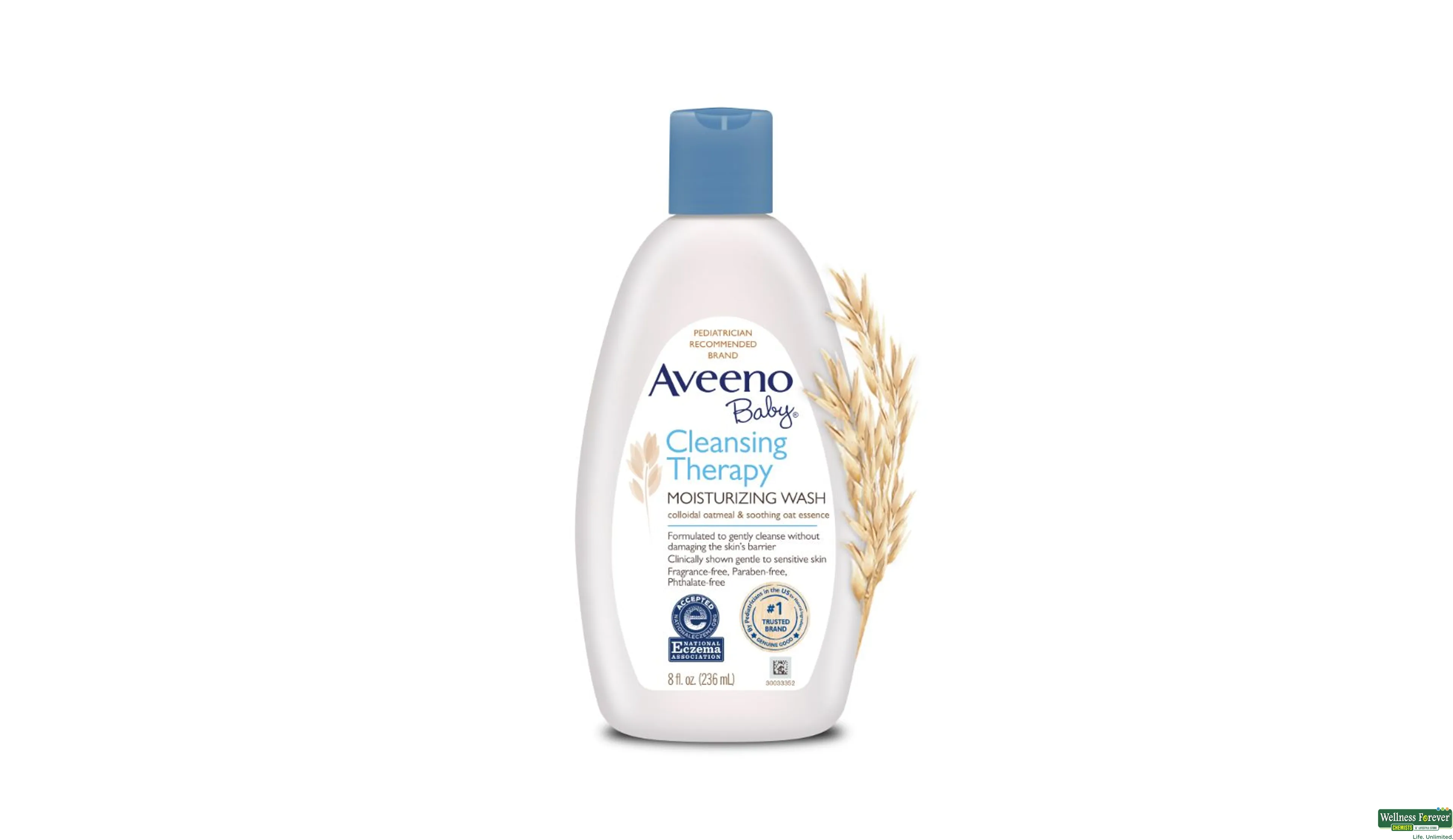 Aveeno Baby Cleansing Therapy Moisturizing Body Wash Fragrance-Free