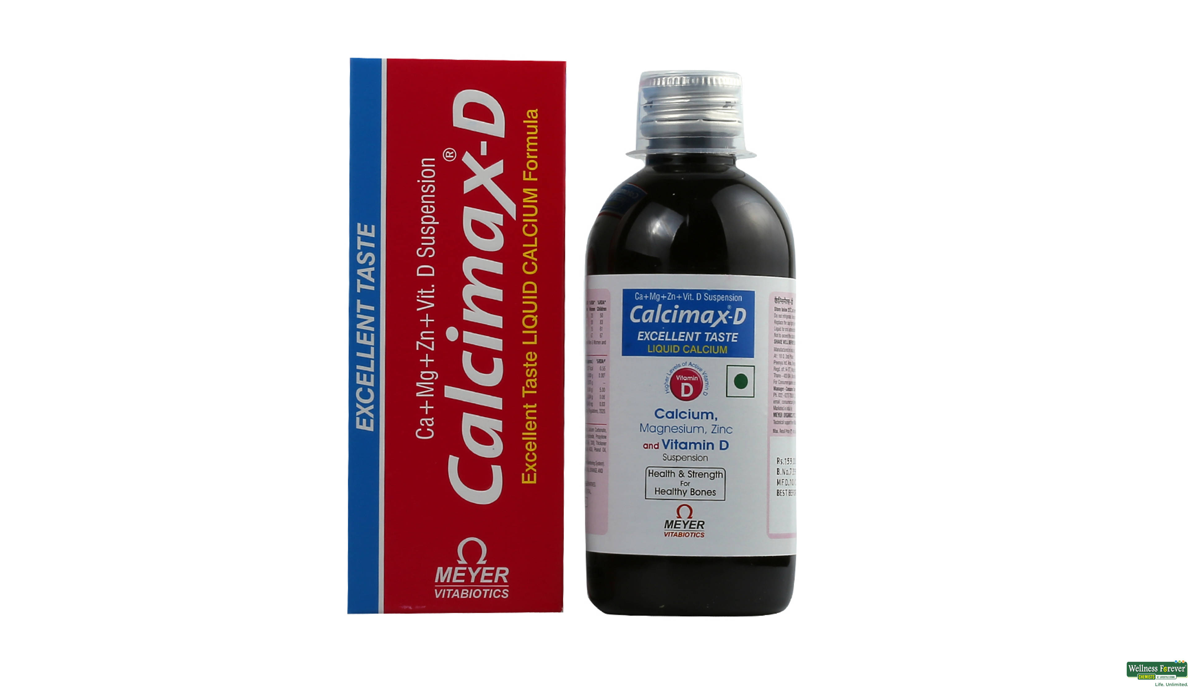 CALCIMAX-D SYP 200ML- 1, 200ML, 