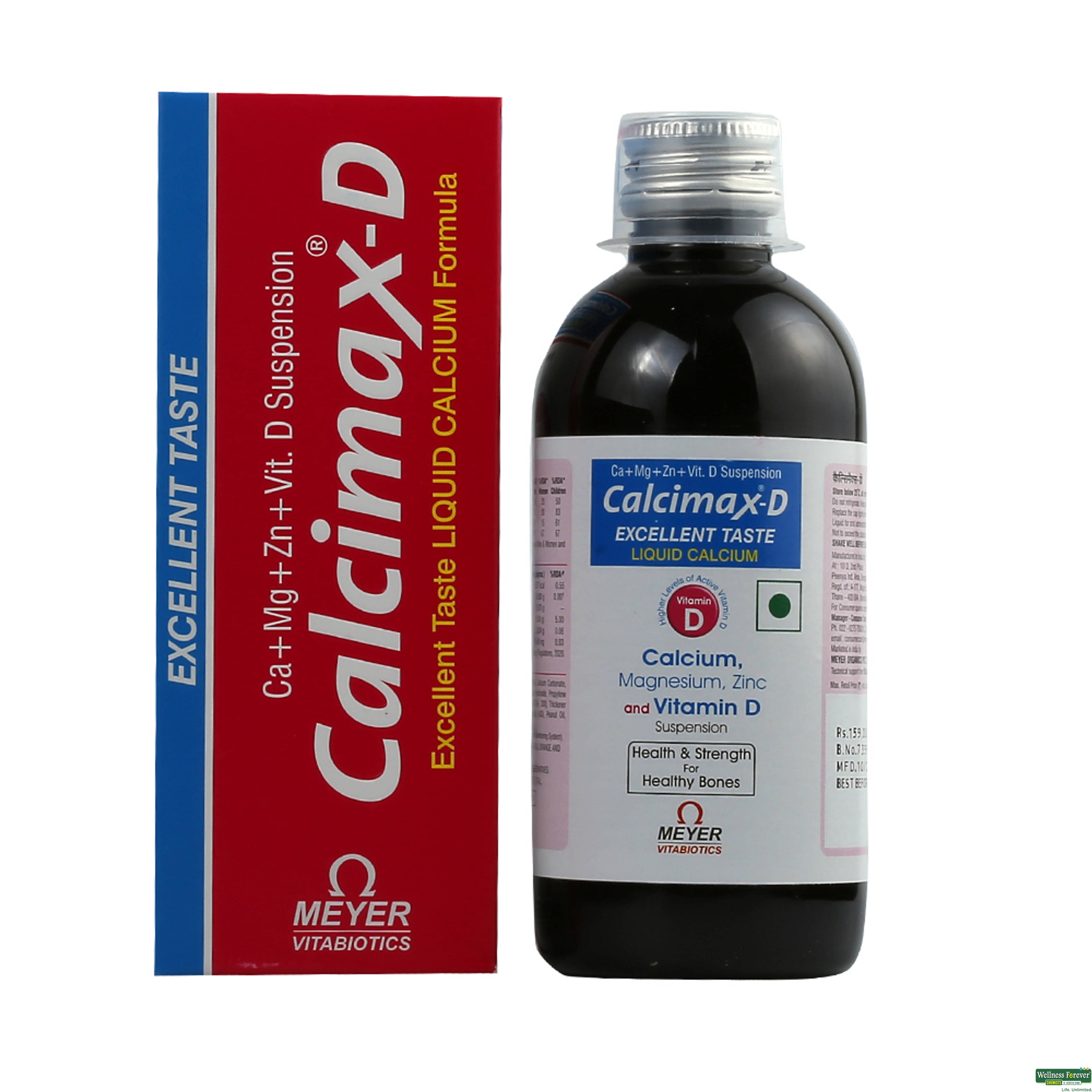 Calcimax-D Syrup 200 ml-image