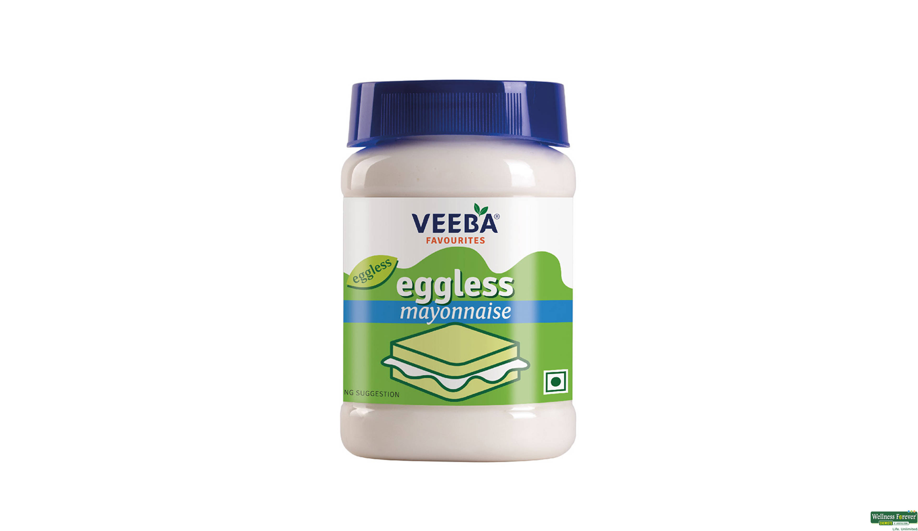 VEEBA MAYONNAISE E/LESS 250GM- 1, 250GM, null