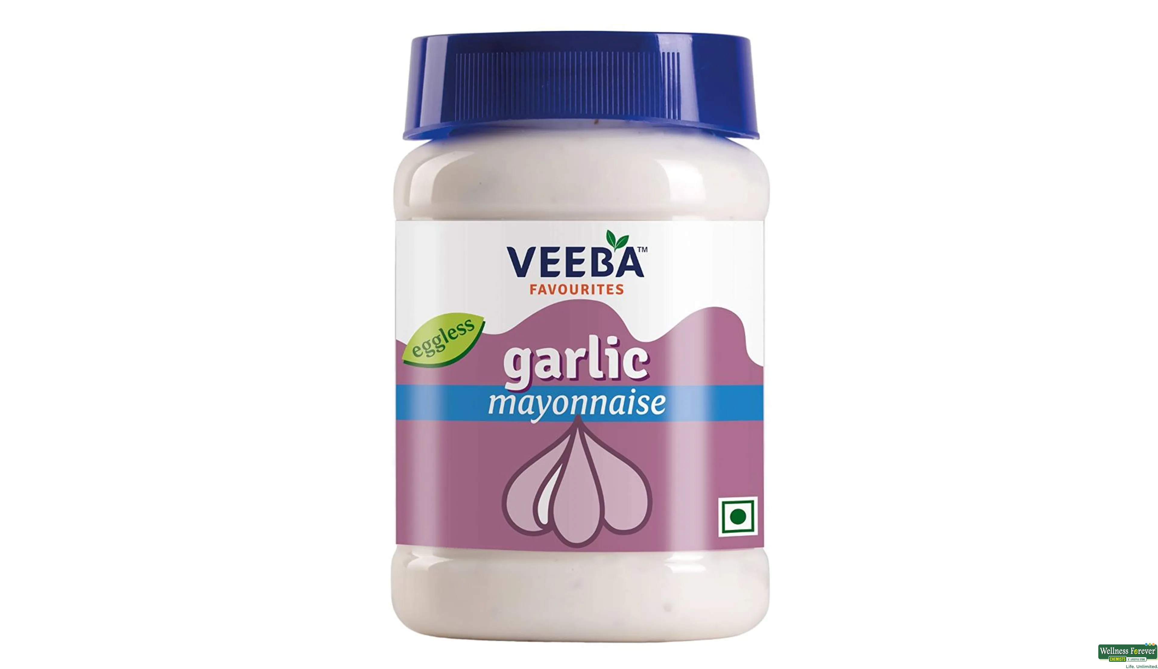 VEEBA MAYONNAISE GARLIC 250GM- 1, 250GM, null