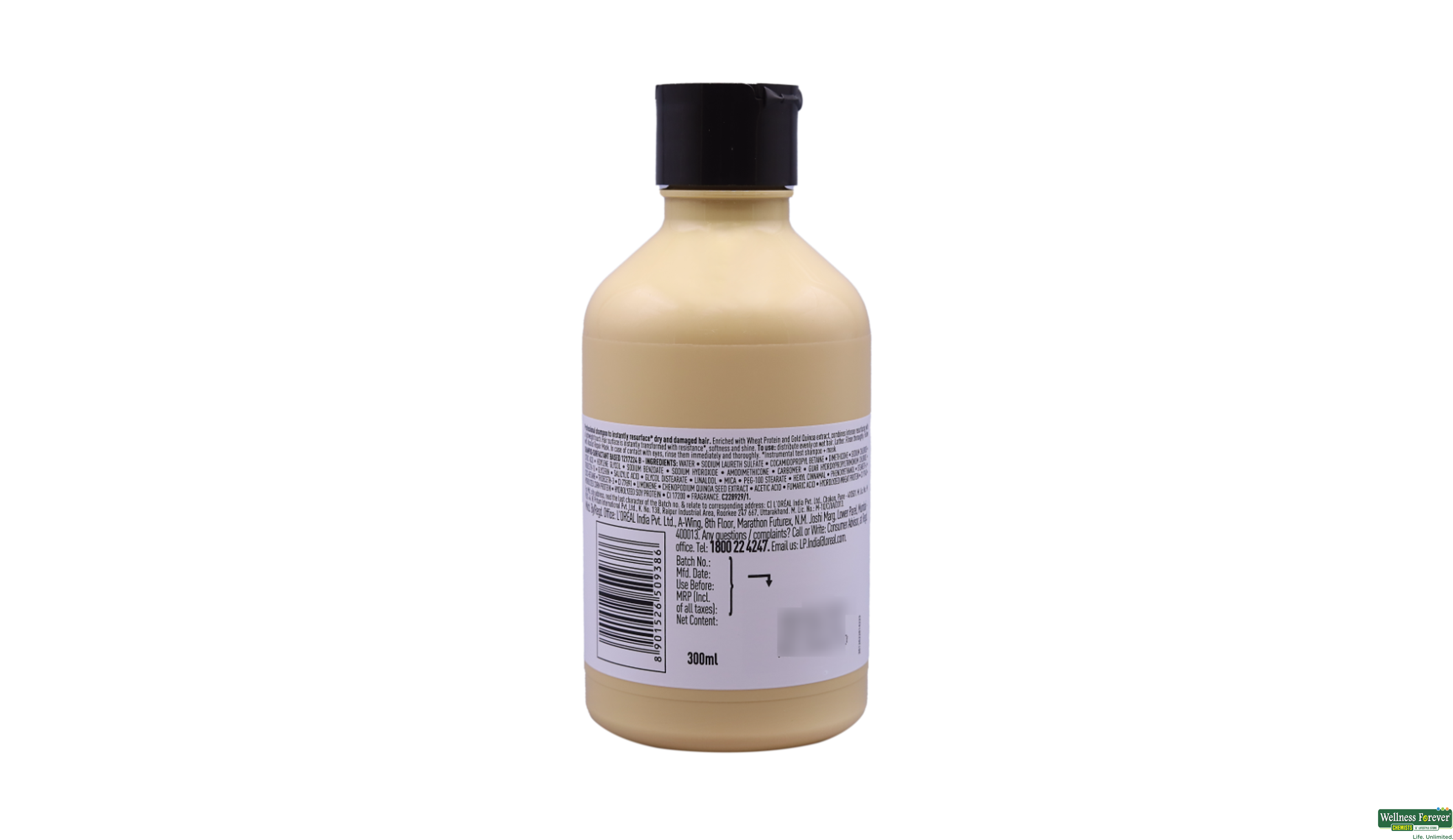 LOREAL SHMP ABSO/REPA LIPIDIUM 300ML- 2, 300ML, 