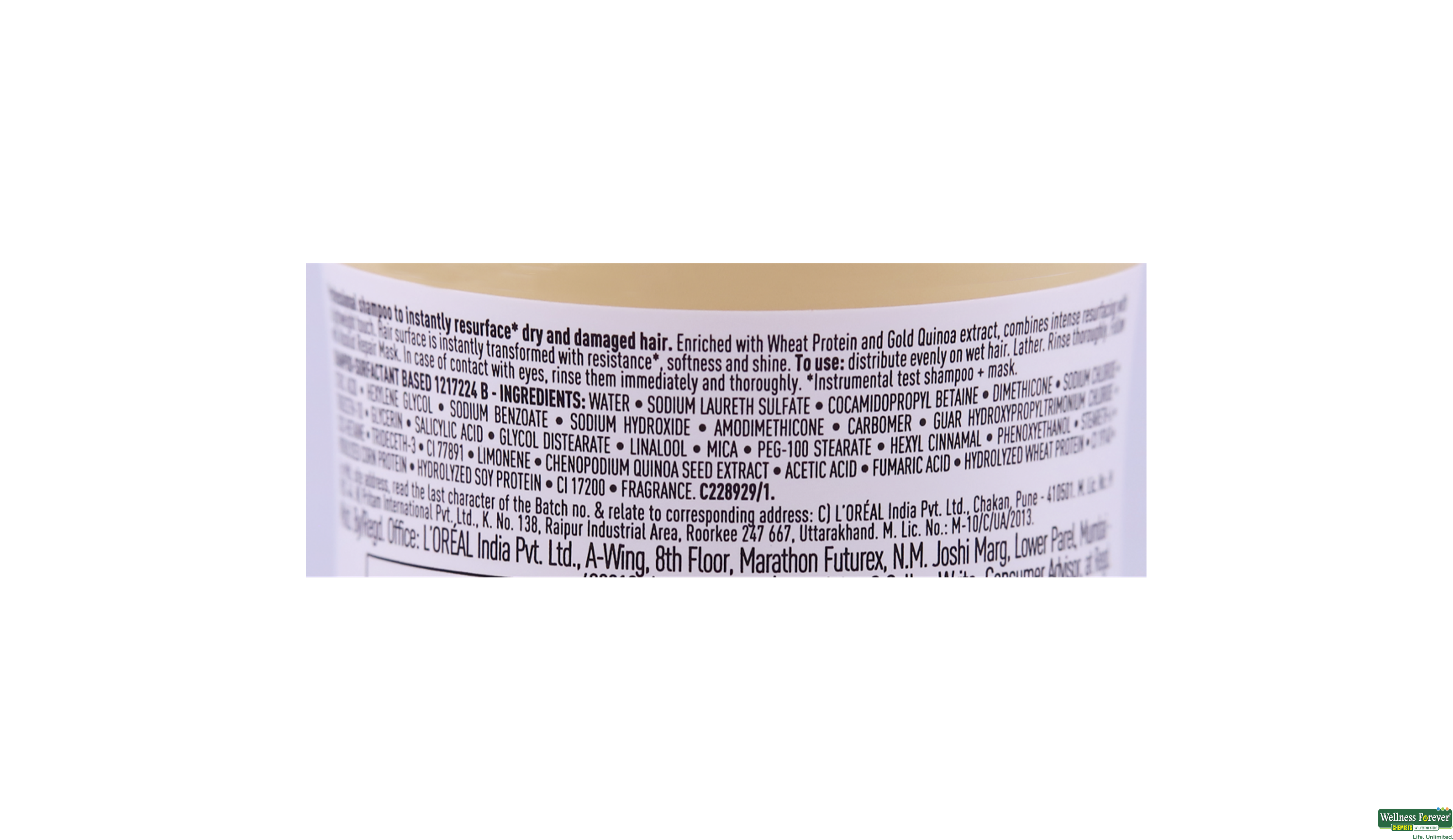 LOREAL SHMP ABSO/REPA LIPIDIUM 300ML- 3, 300ML, 