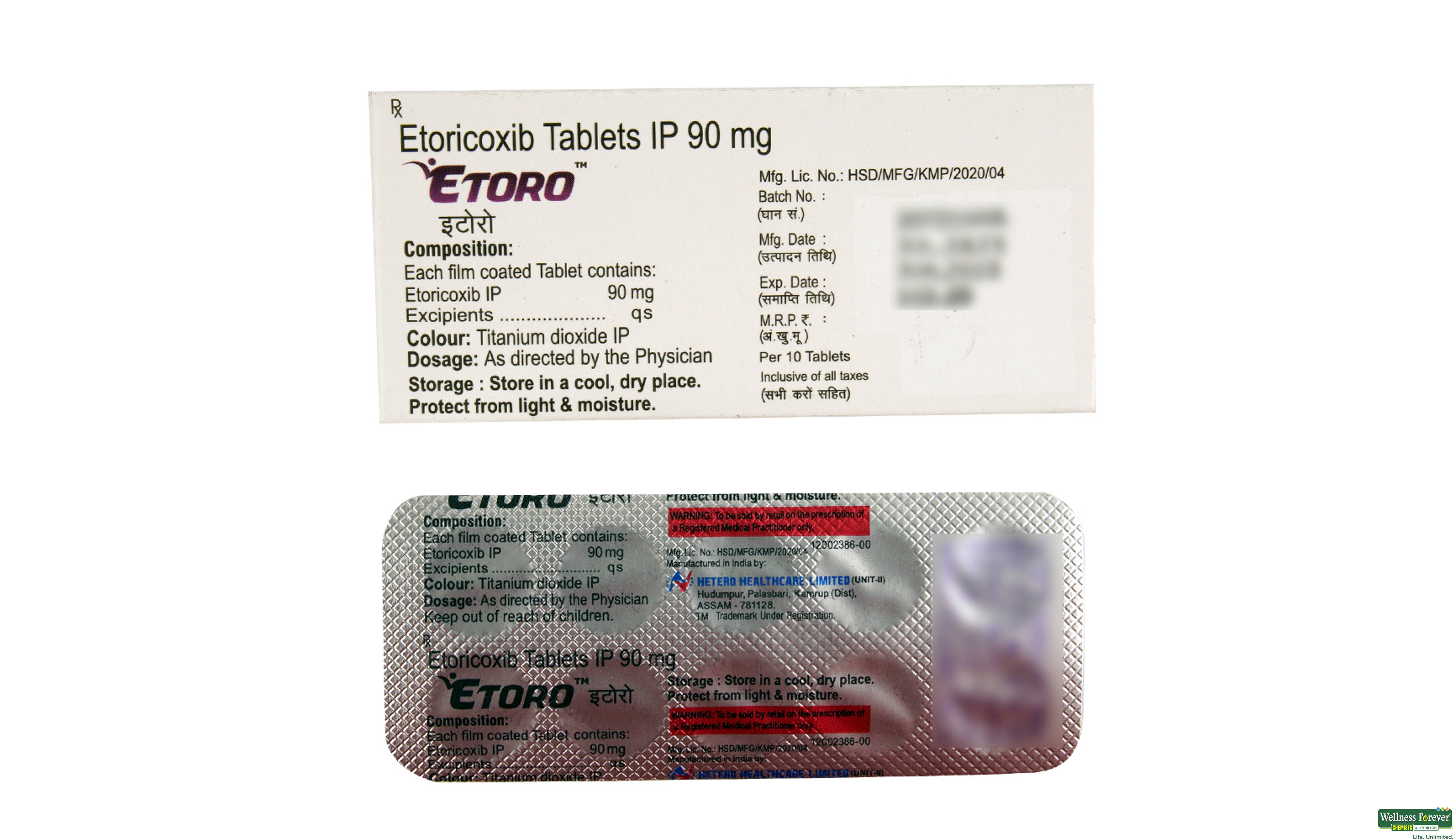 ETORO 90MG 10TAB- 2, 10TAB, 