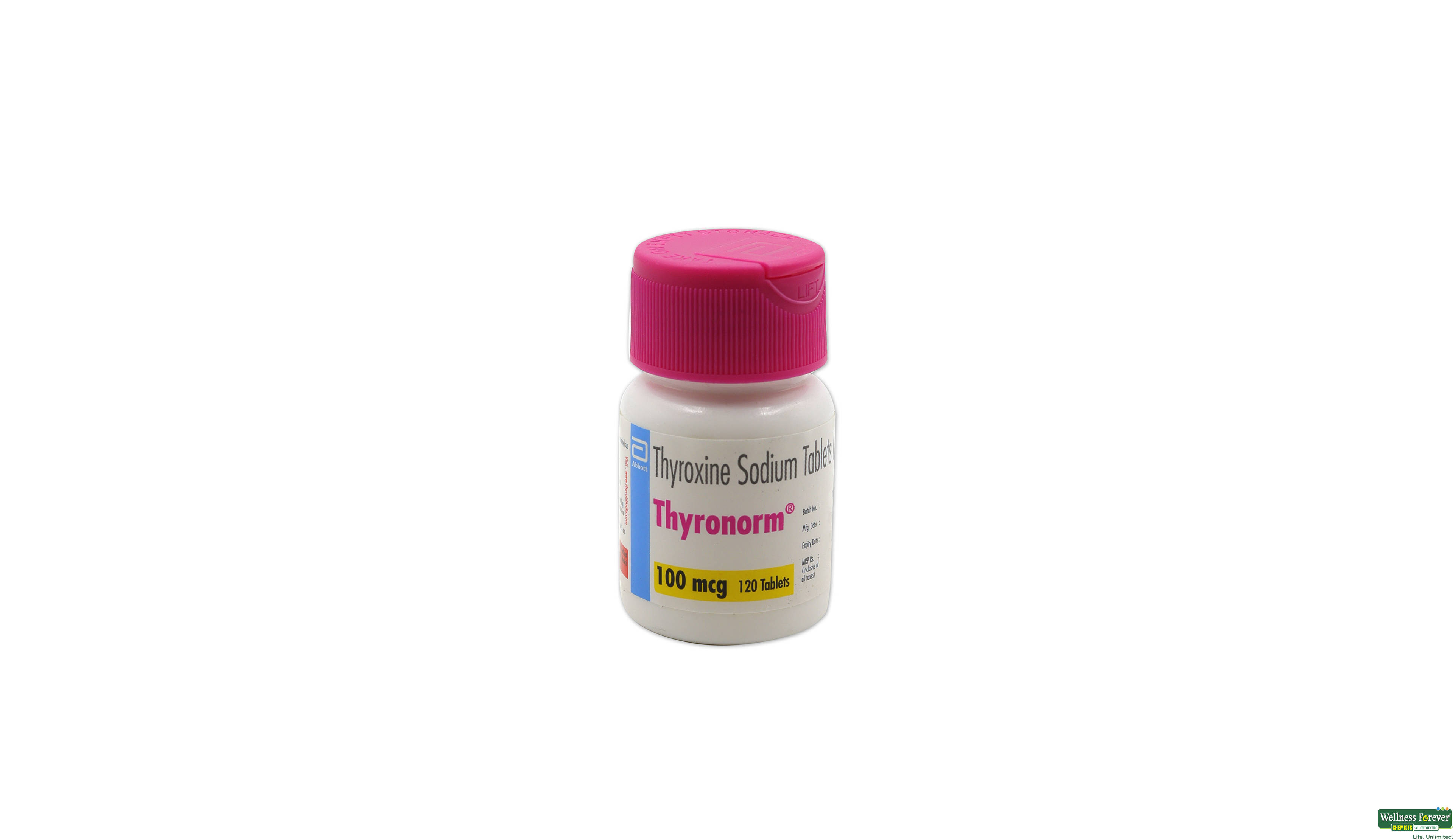 THYRONORM 100MCG 120TAB- 1, 120TAB, 