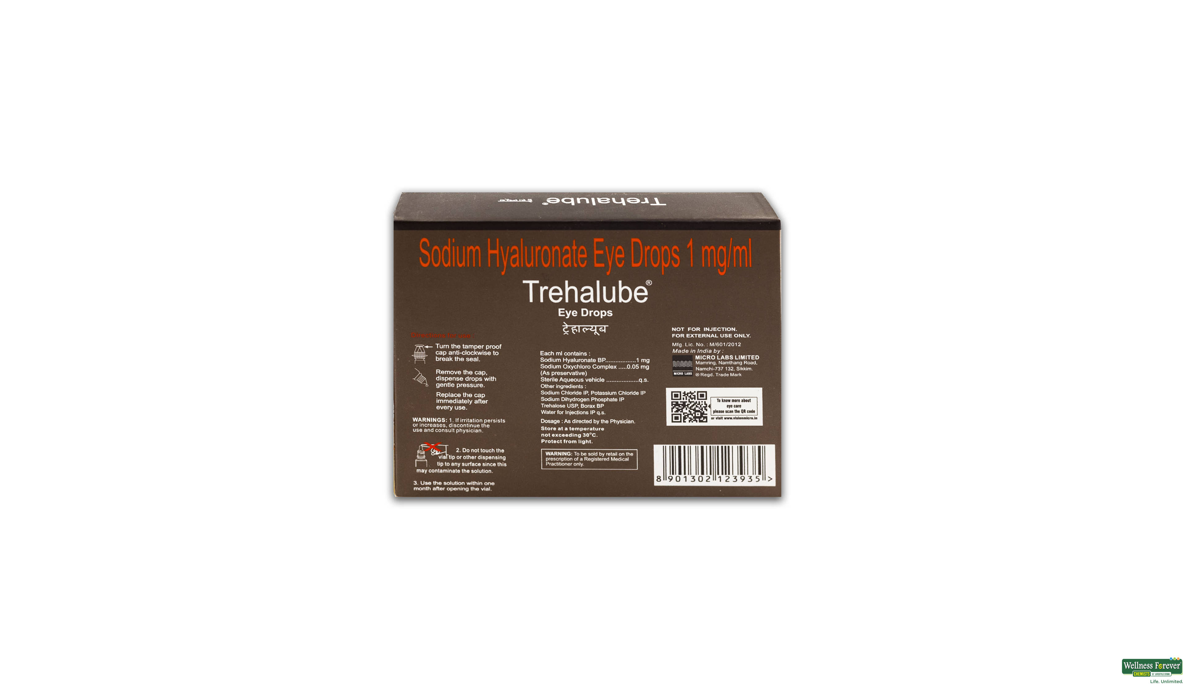 TREHALUBE E/DROPS 10ML- 2, 10ML, 