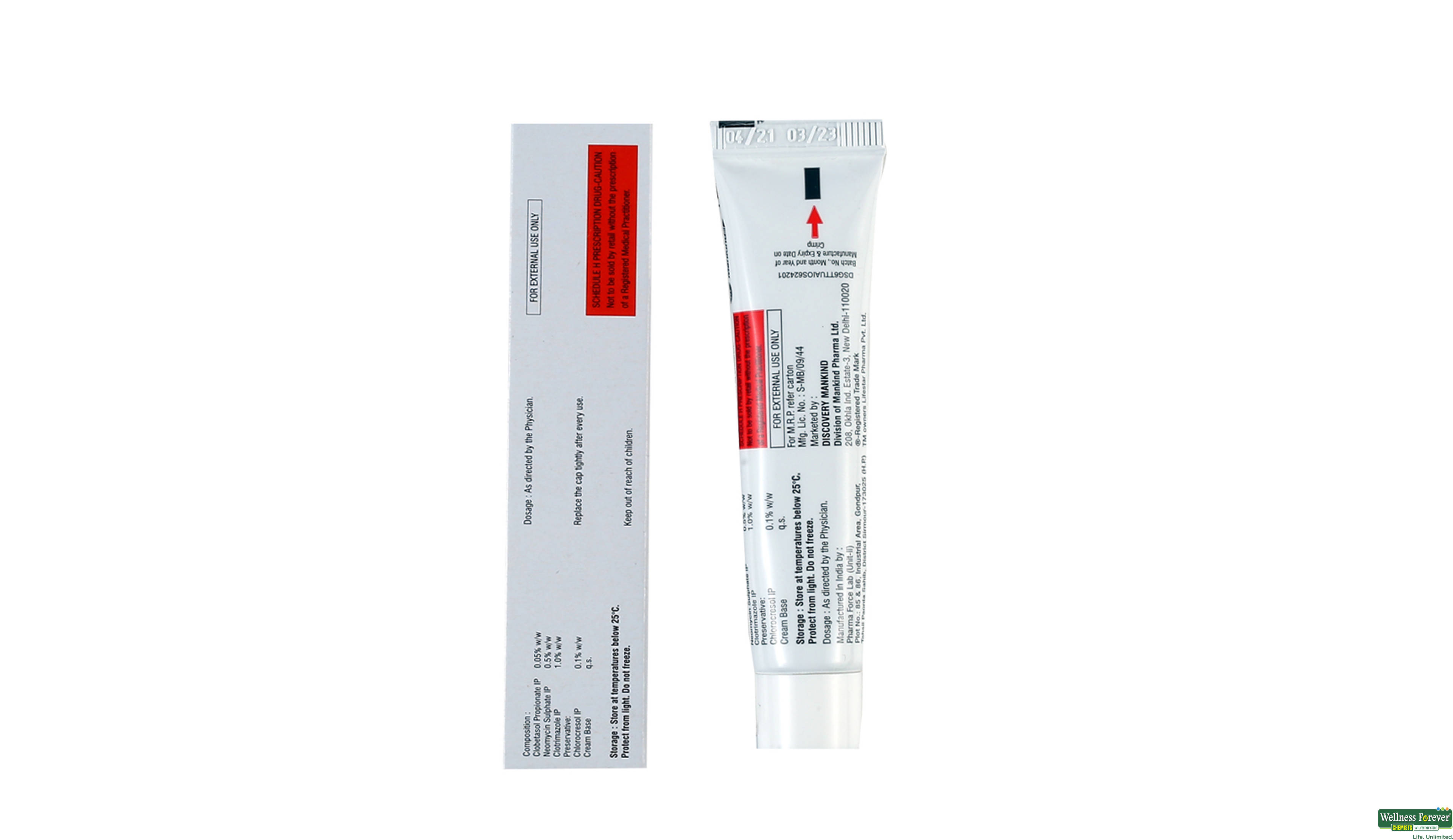 TERBINAFORCE-PLUS-NF 15GM- 2, 15GM, null