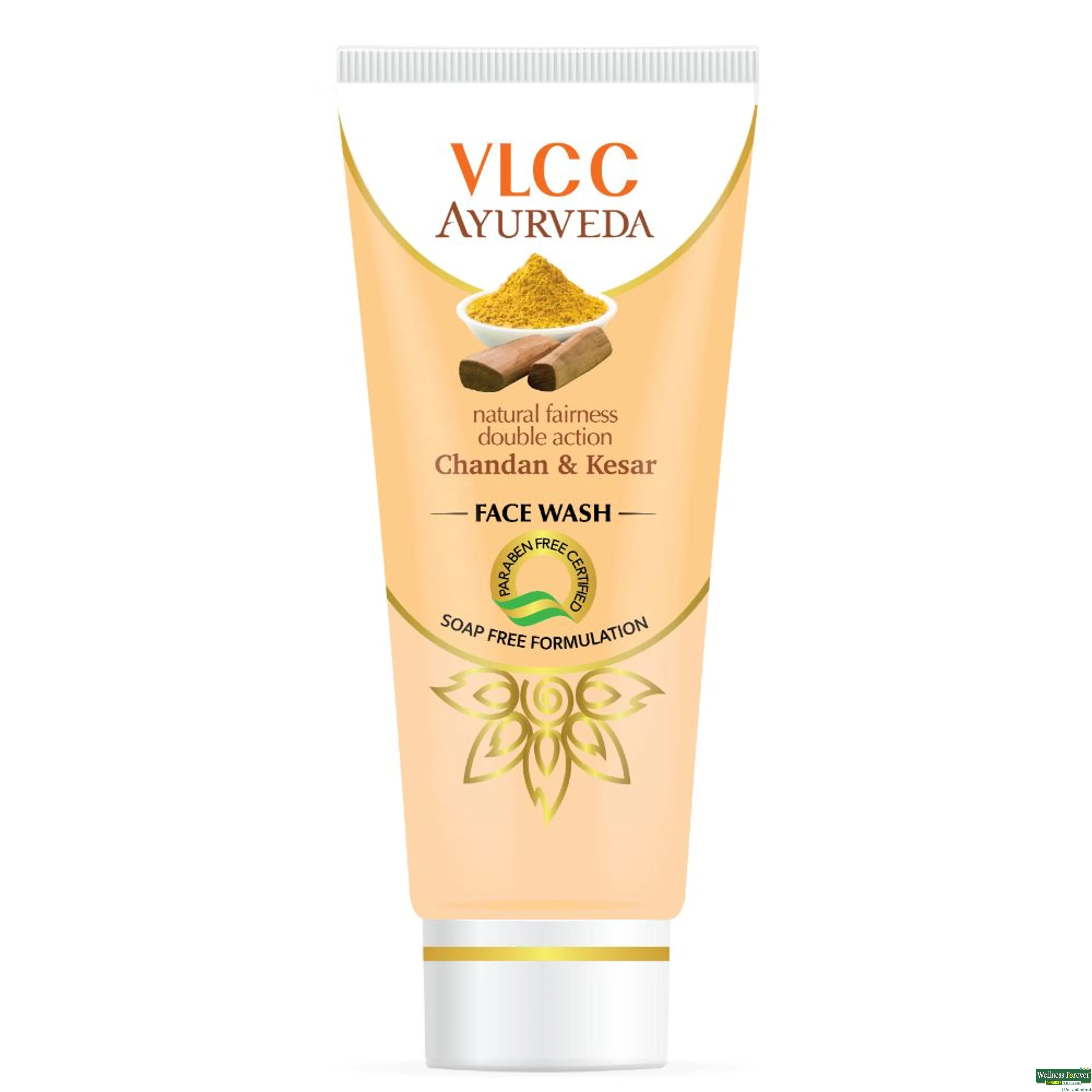 VLCC A/VEDA F/WASH CHANDAN/KESAR 100ML-image