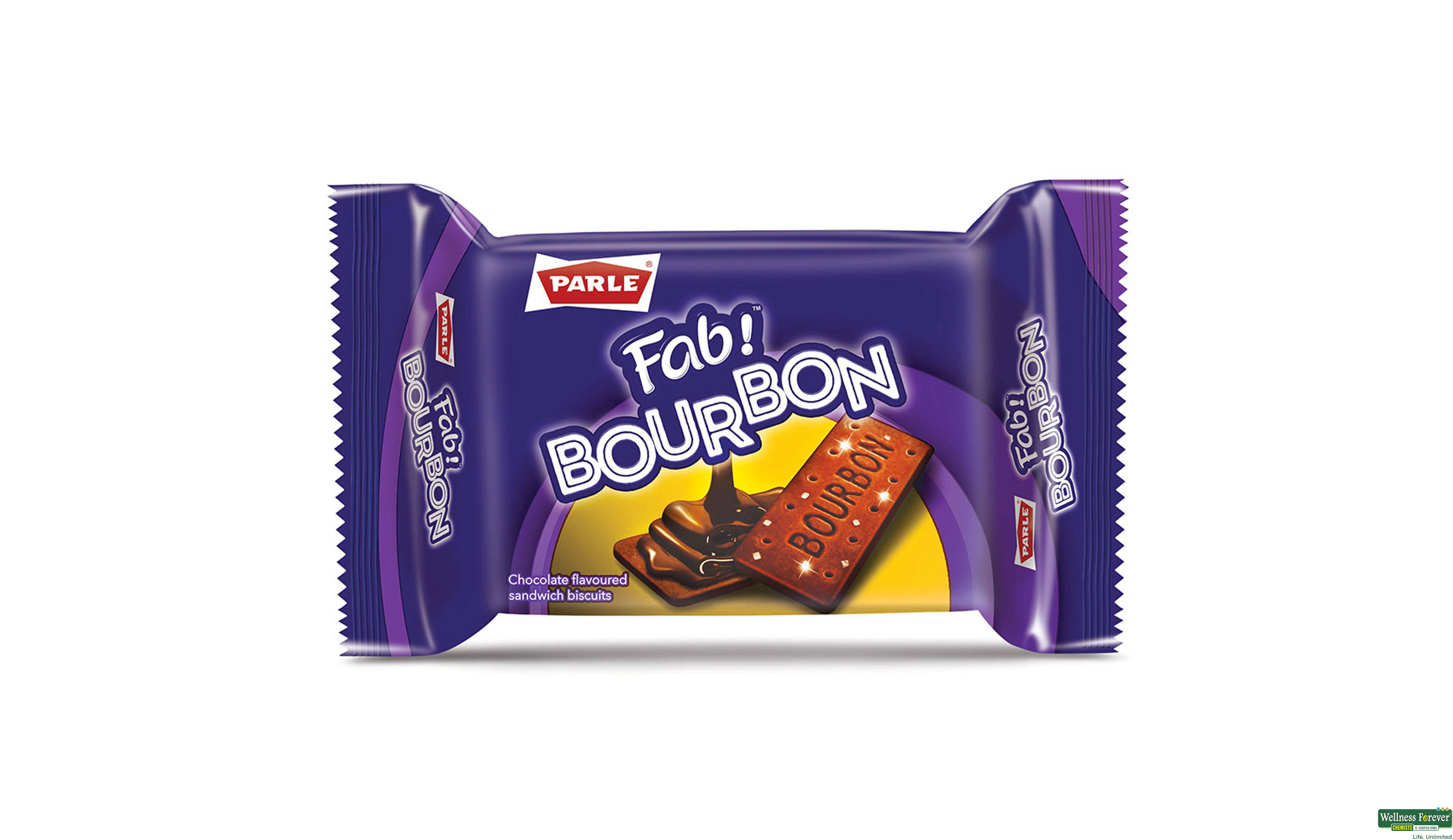 PARLE BISC FAB BOURBON 60GM- 1, 60GM, null