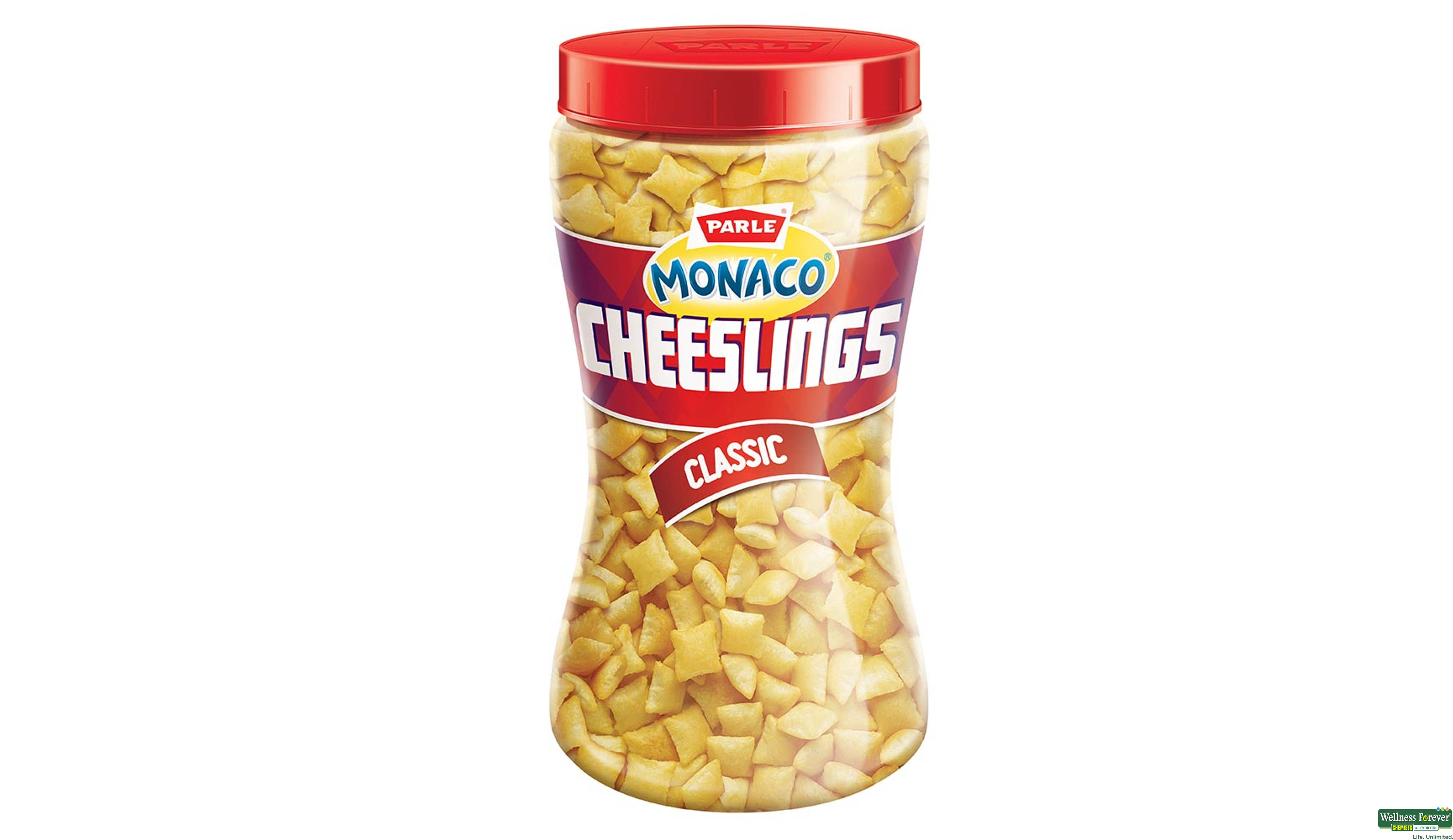 PARLE BISC MONACO CHEESLING 150GM- 1, 150GM, 