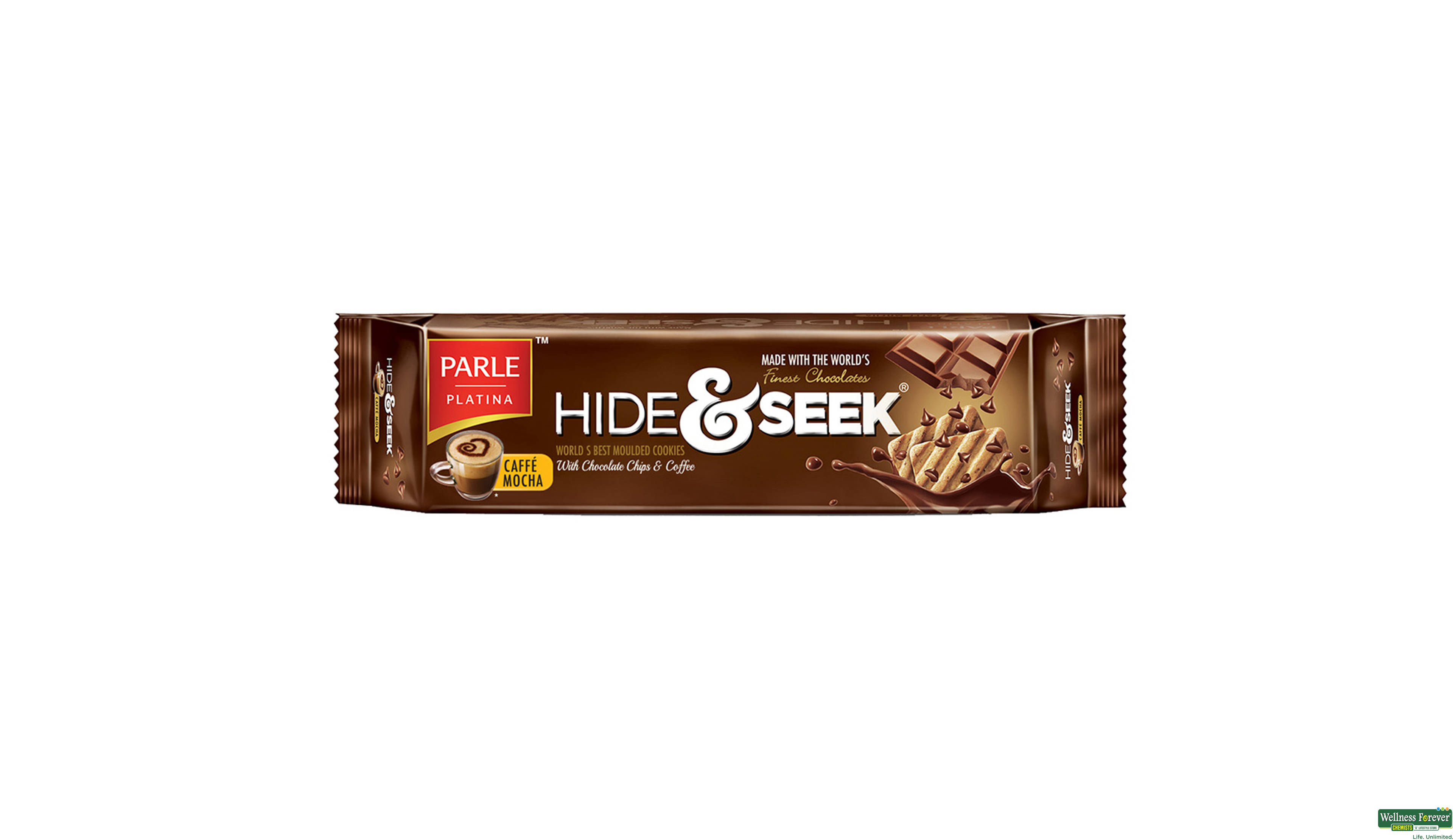 PARLE BISC HIDESEEK COFFEE 120GM- 1, 120GM, 