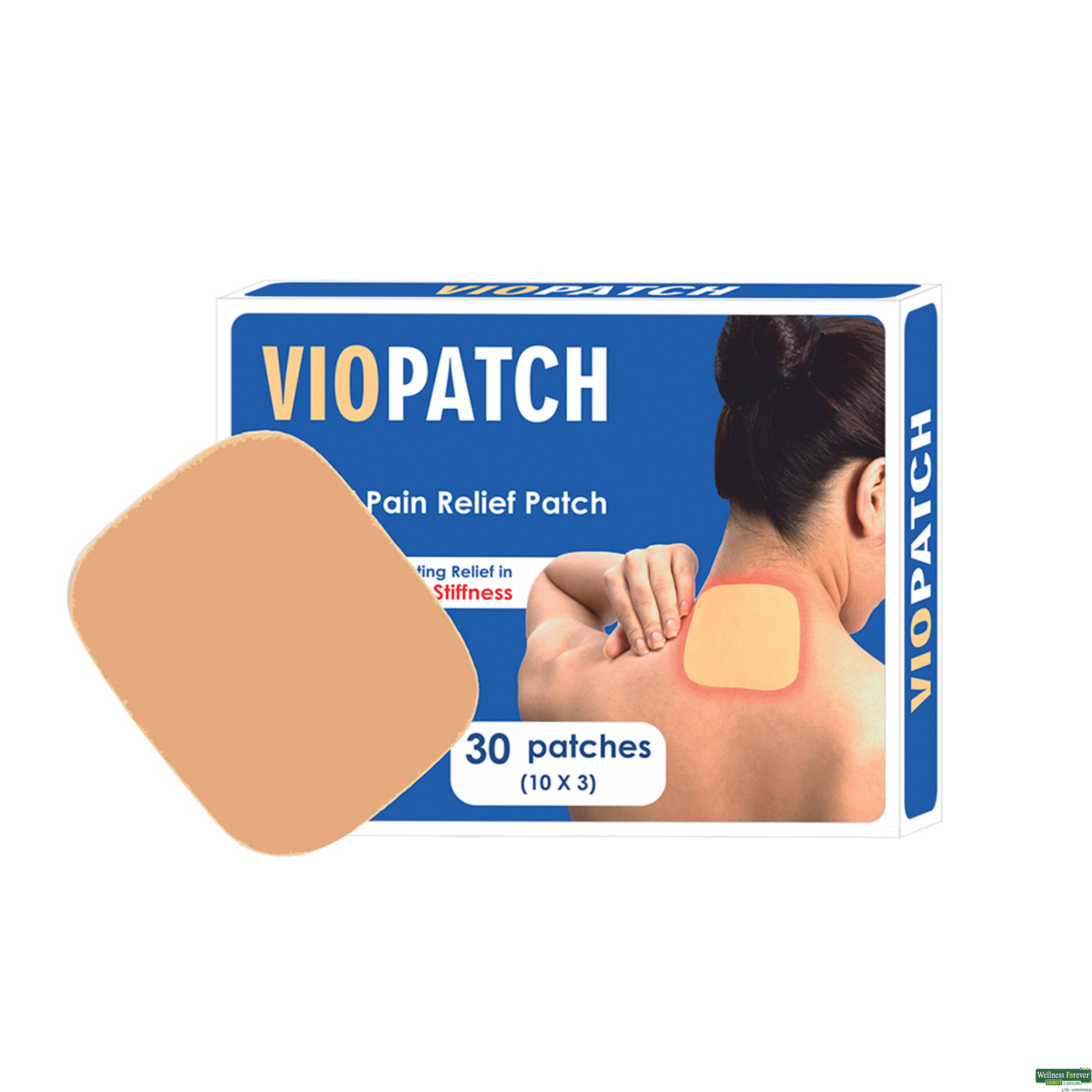 Viopatch Herbal Pain Relief Patch, 3 patches-image