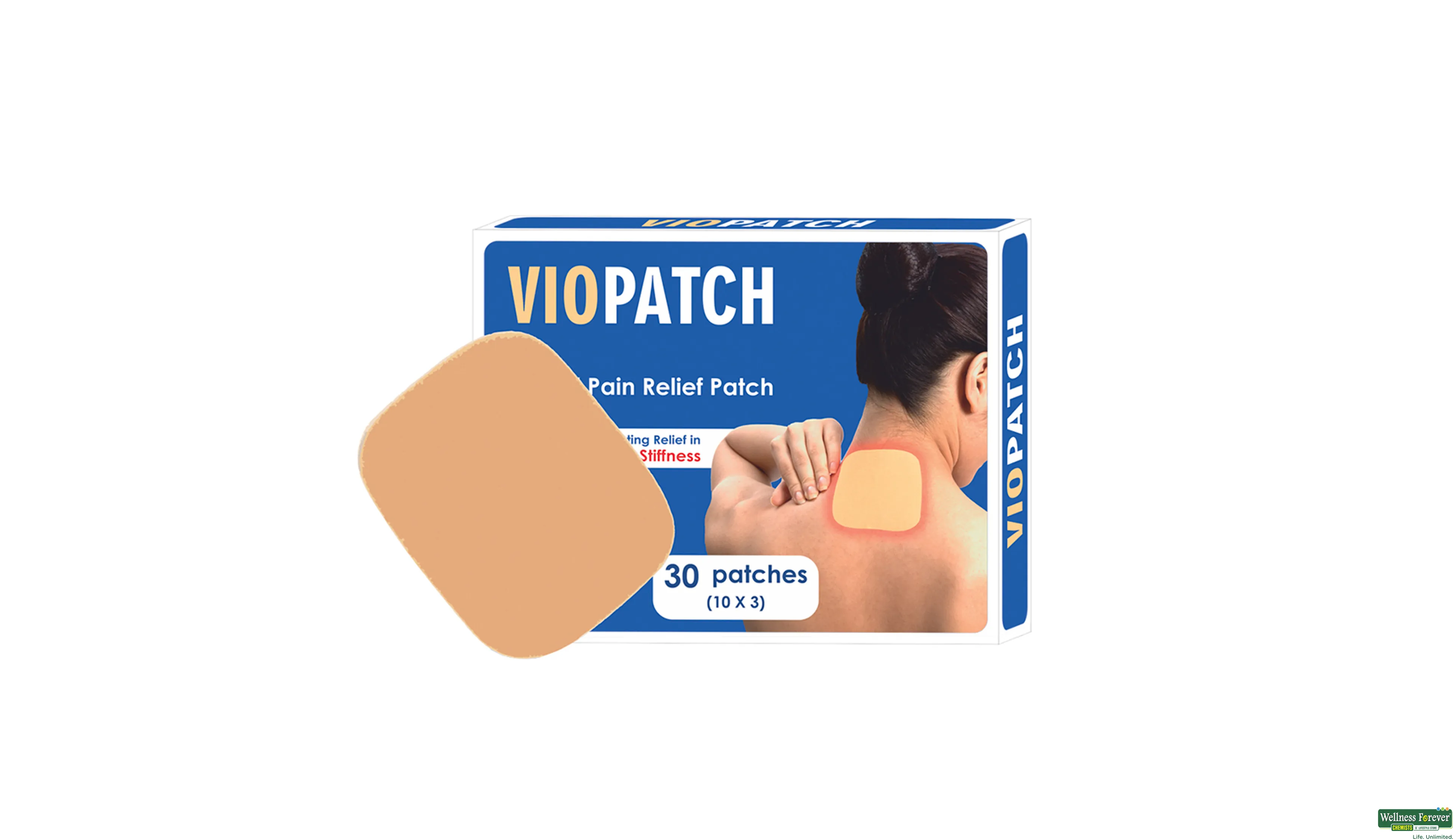 VIOPATCH PAIN RELIEF PATCH 3PC- 1, 3PC, null