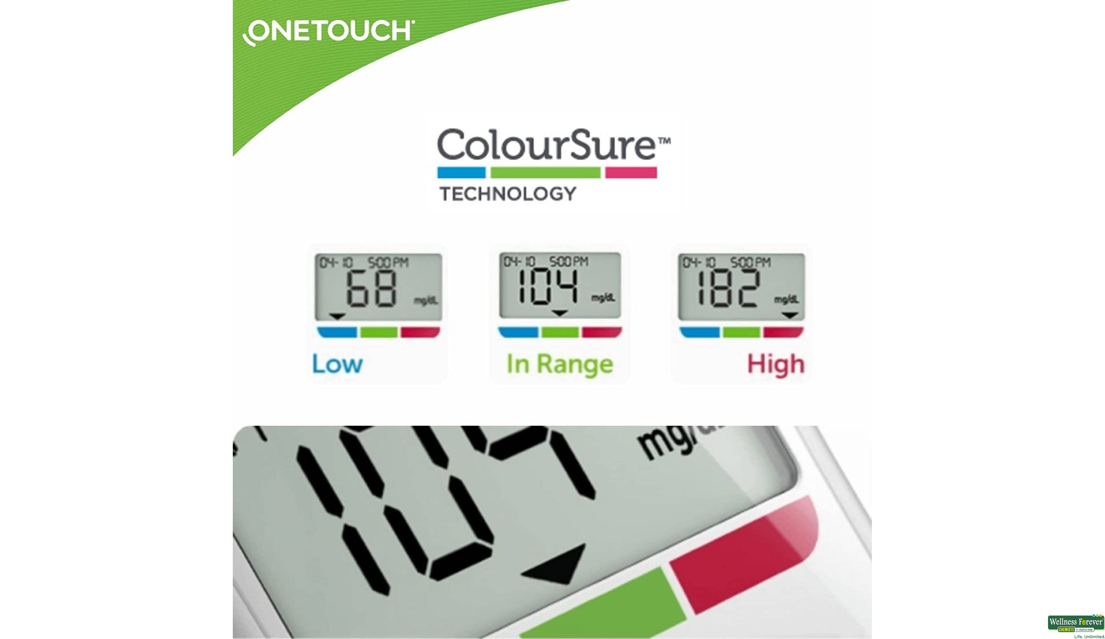 ONE TOUCH VERIO FLEX TEST 100STRIPS 1PC- 4, 100PC, 