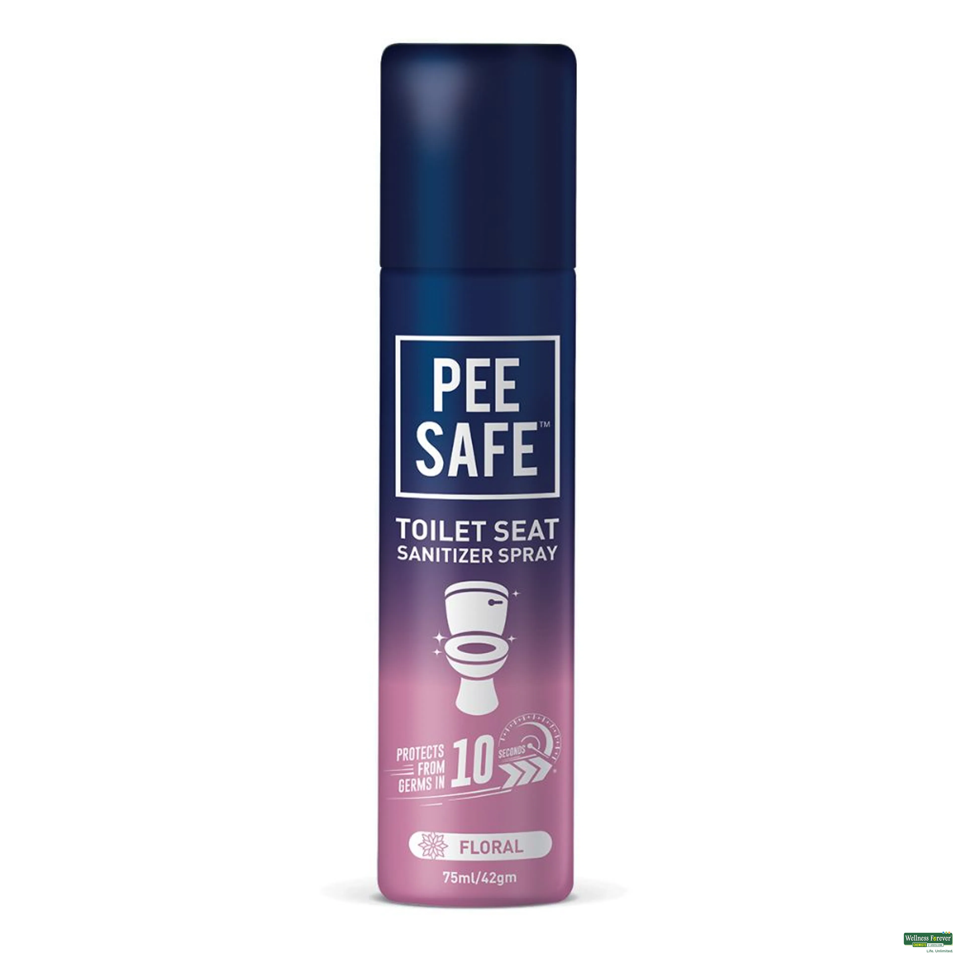 PEESAFE TOILET SEAT SANI SPRAY FLORAL 75ML-image