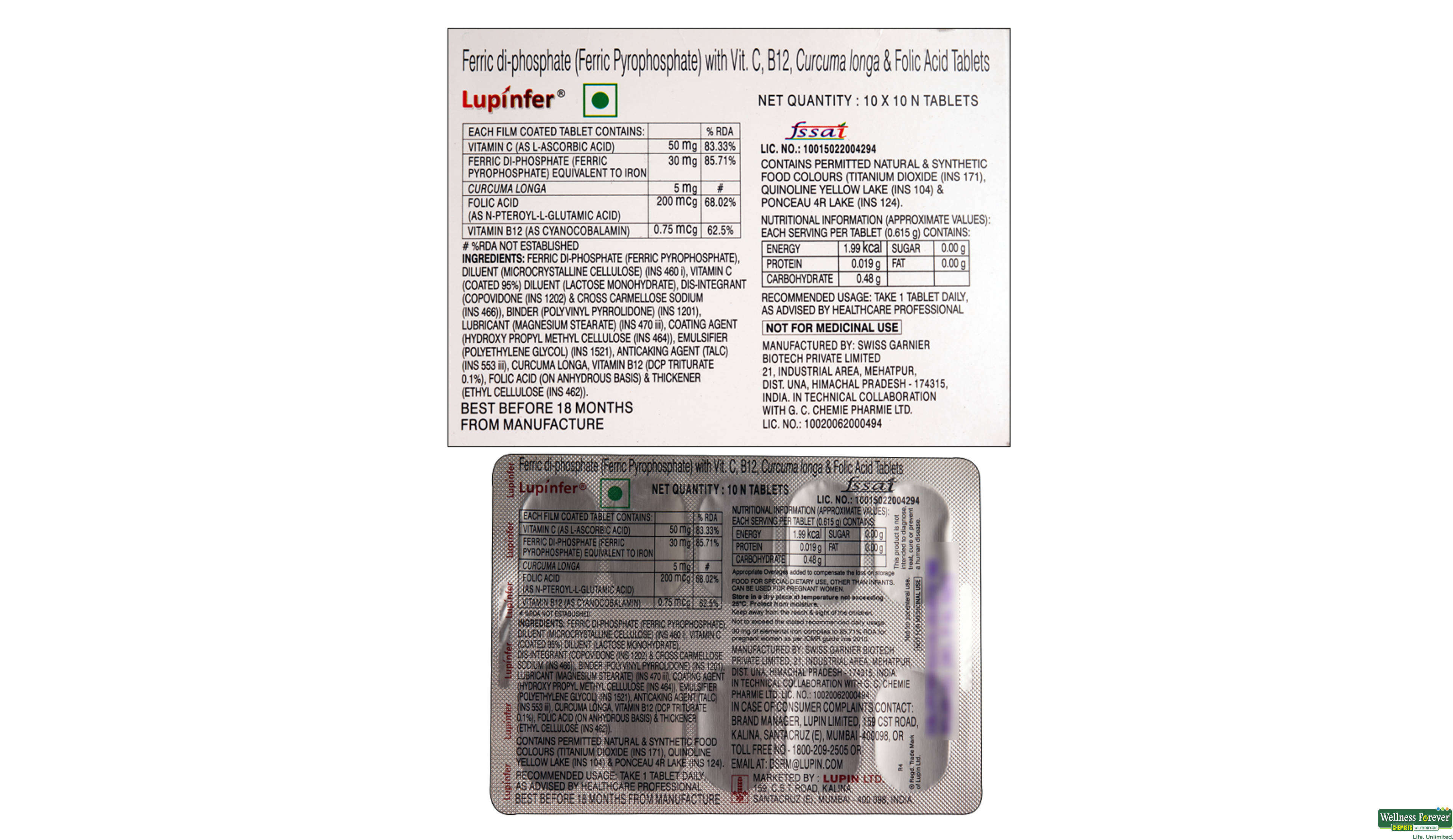 LUPINFER 10TAB- 2, 10TAB, 