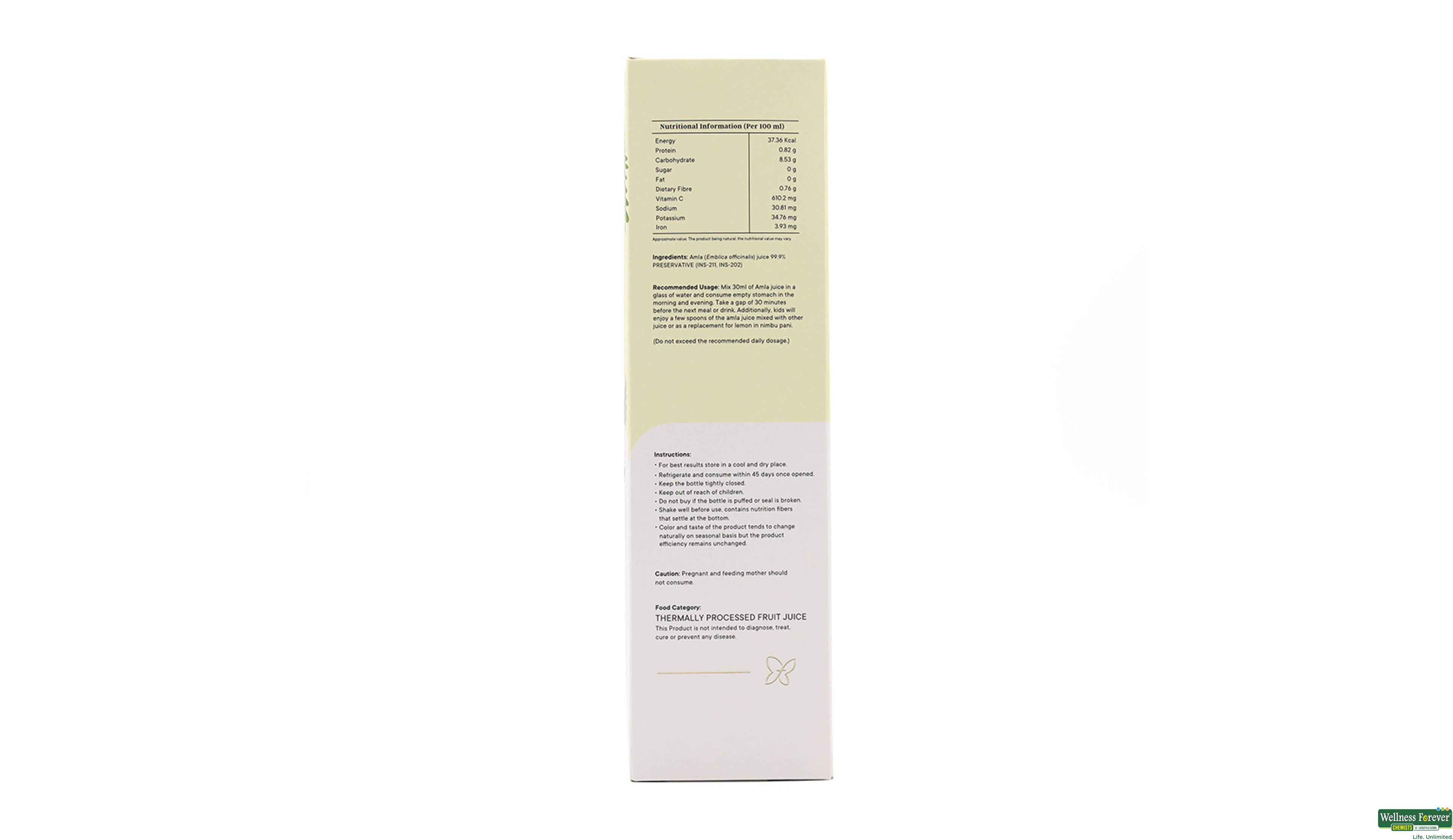 FORESTREASURES JUICE AMLA 500ML- 4, 500ML, 