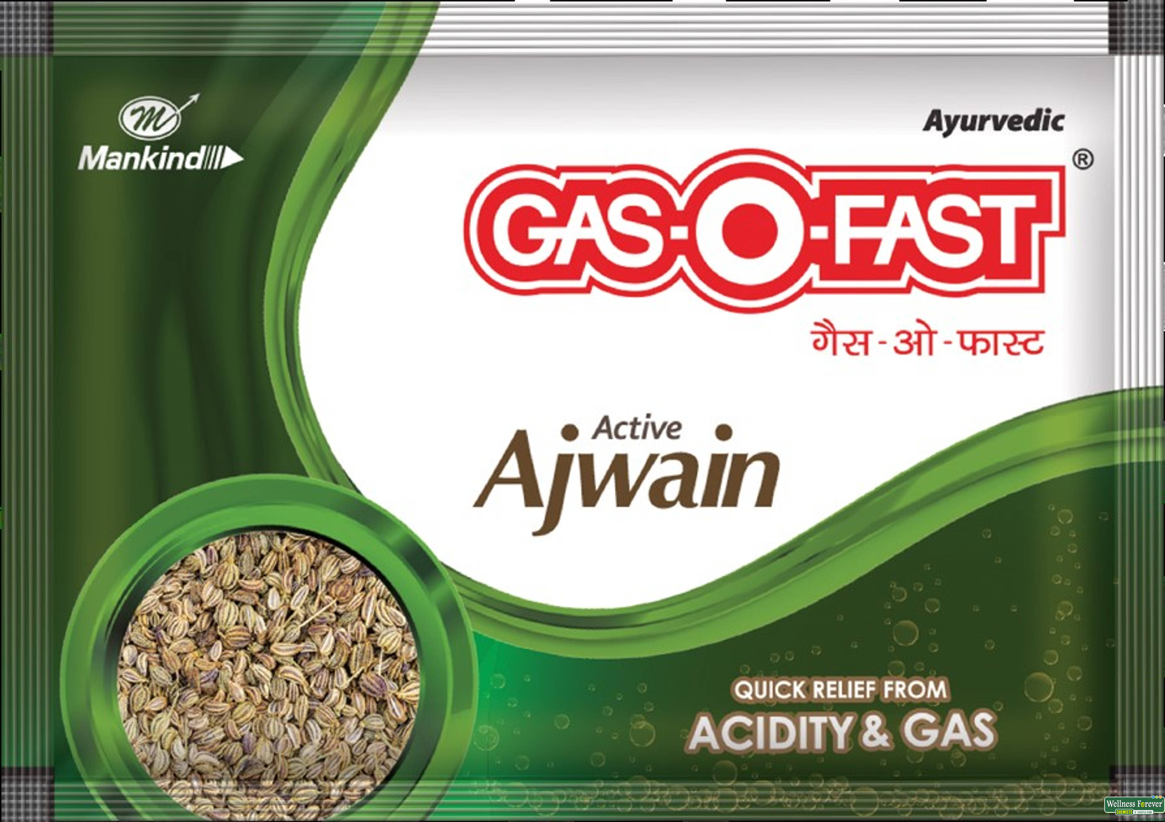 Gas-O-Fast Active Ajwain 5Gm-image