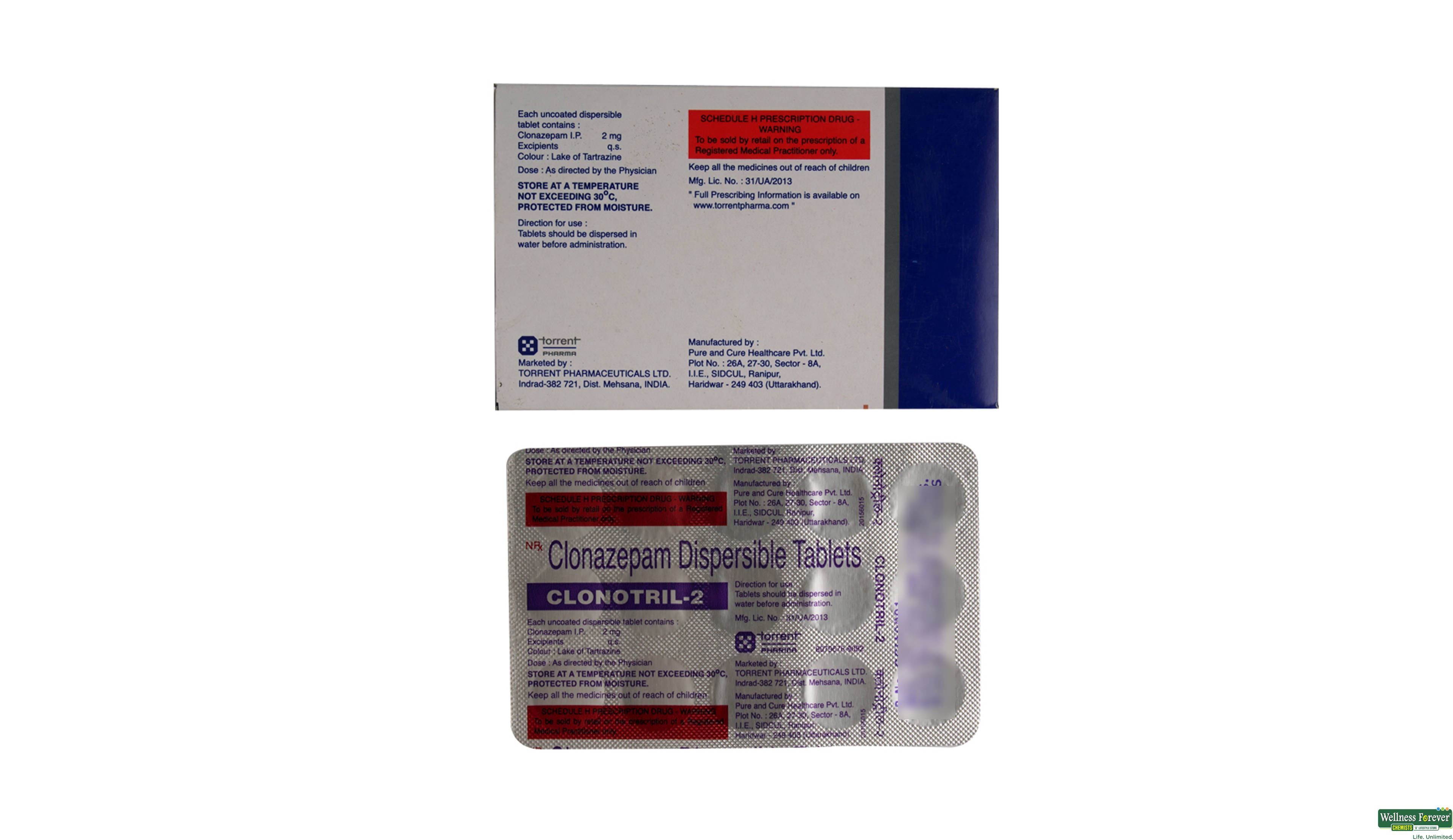CLONOTRIL 2MG 15TAB- 2, 15TAB, 