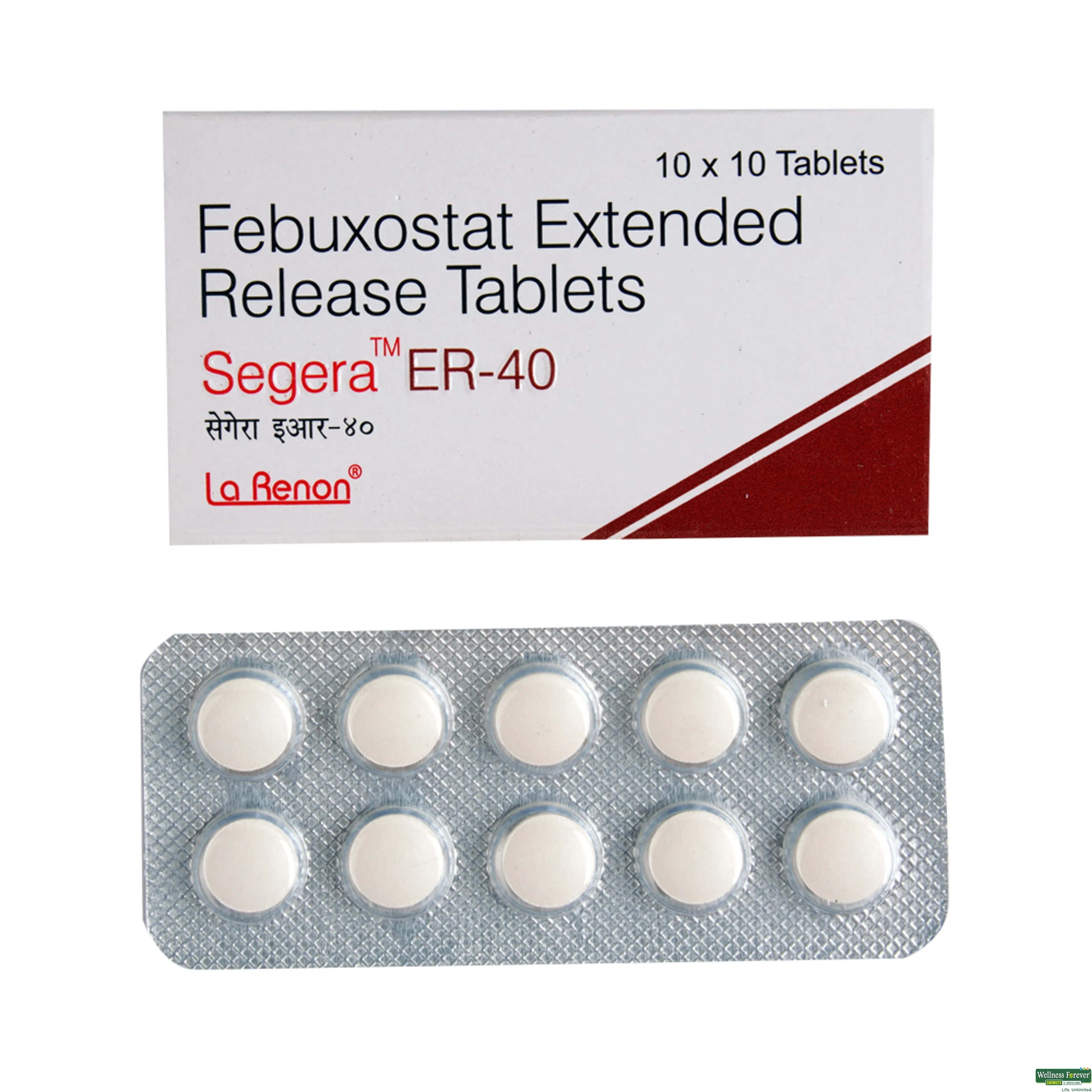 SEGERA-ER 40MG 10TAB-image