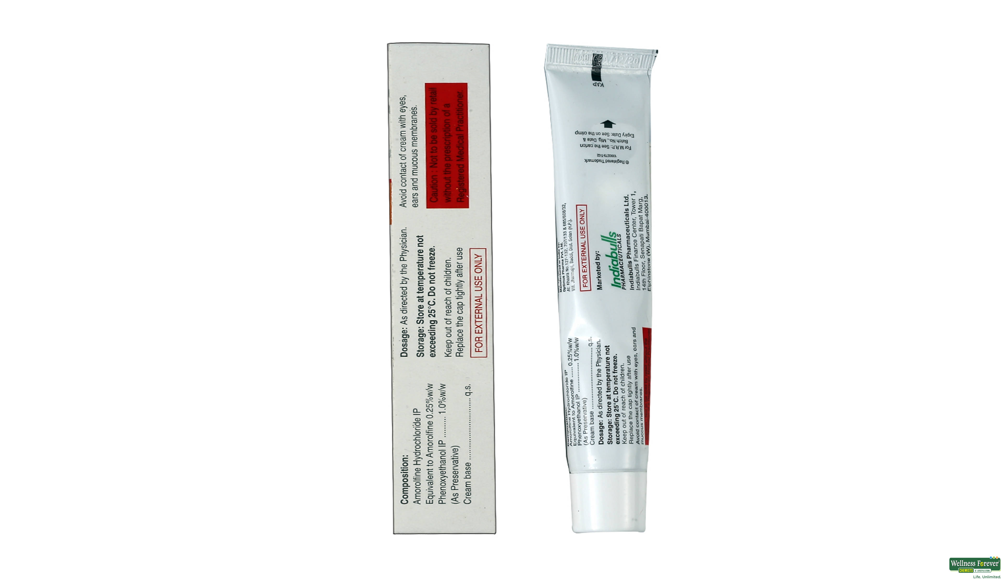 AMORFINE CREAM 30GM- 2, 30GM, 