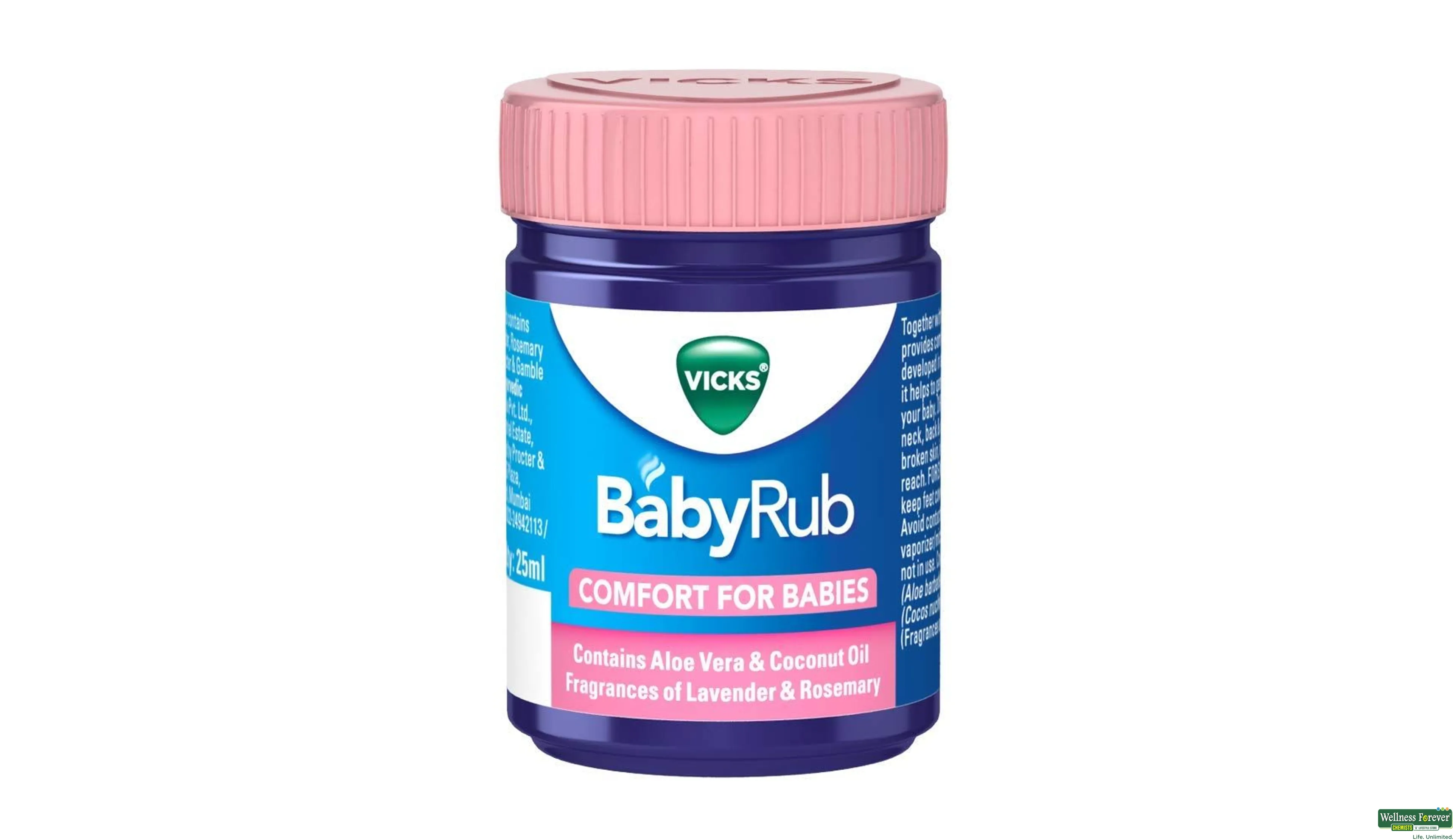 Buy VICKS BABY RUB 25ML Online at Best Prices Wellness Forever