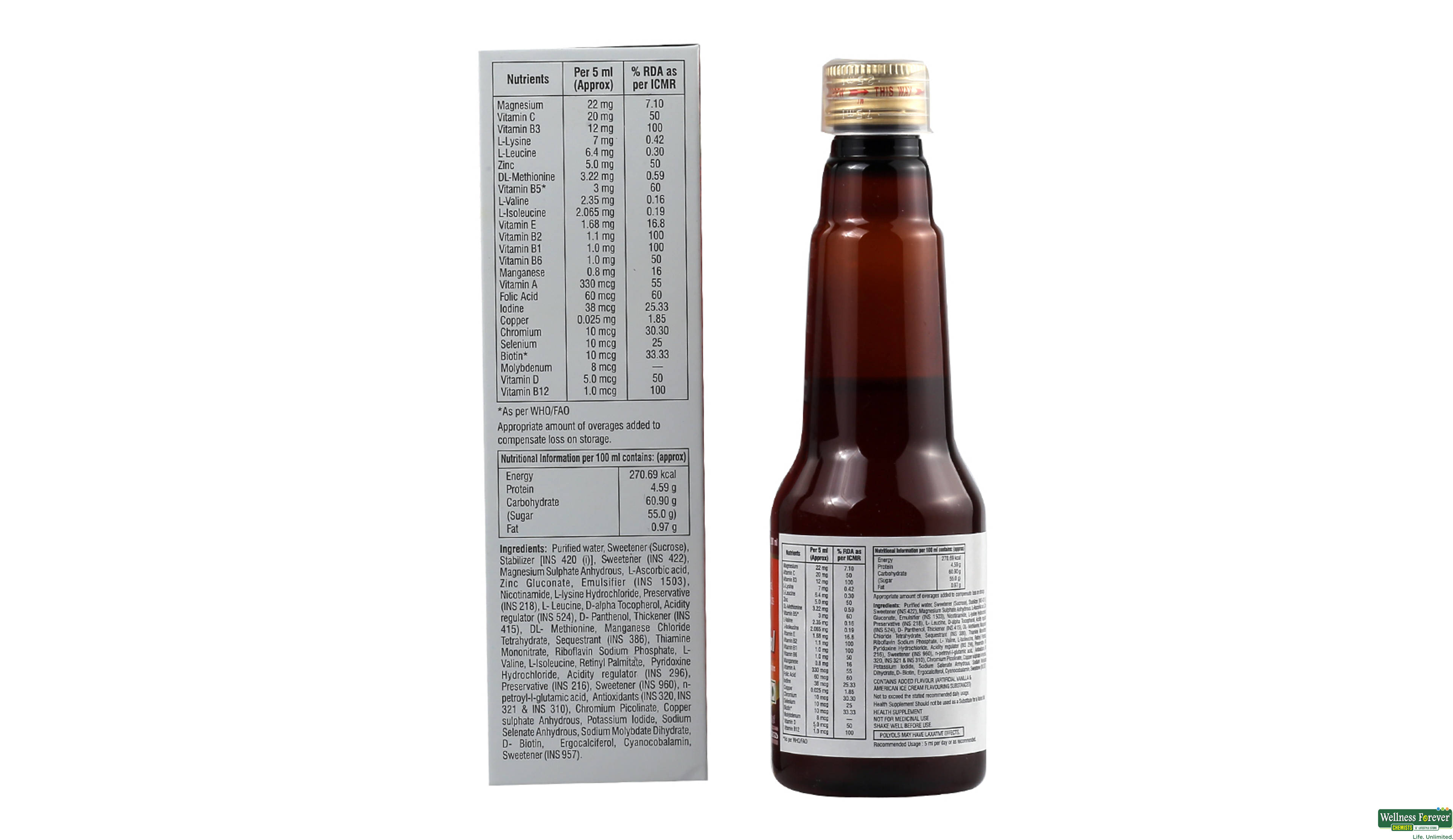 OVERZYME SYP SAUNF 200ML- 3, 200ML, 