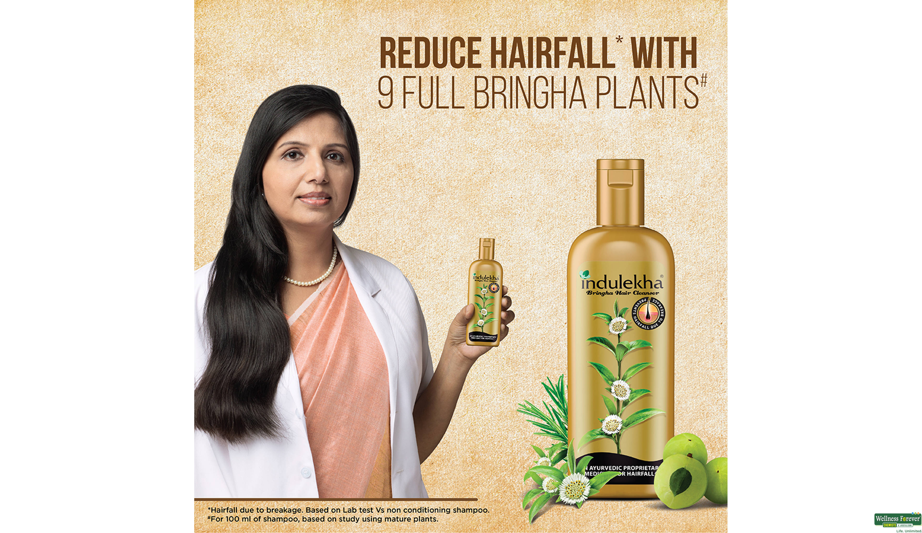 INDULEKHA SHMP HAIRFALL 200ML- 7, 200ML, 