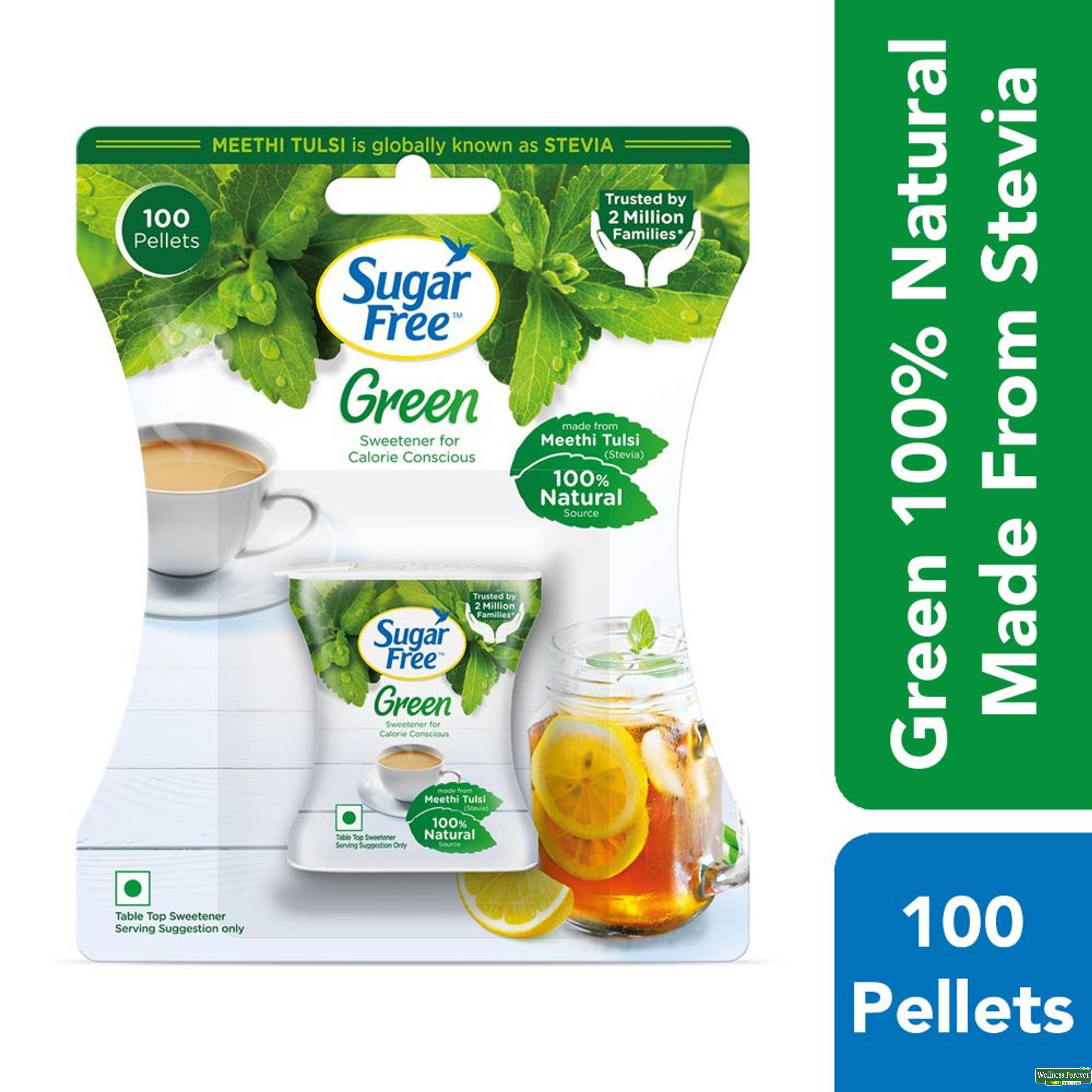 SUGAR FREE GREEN 100TAB-image