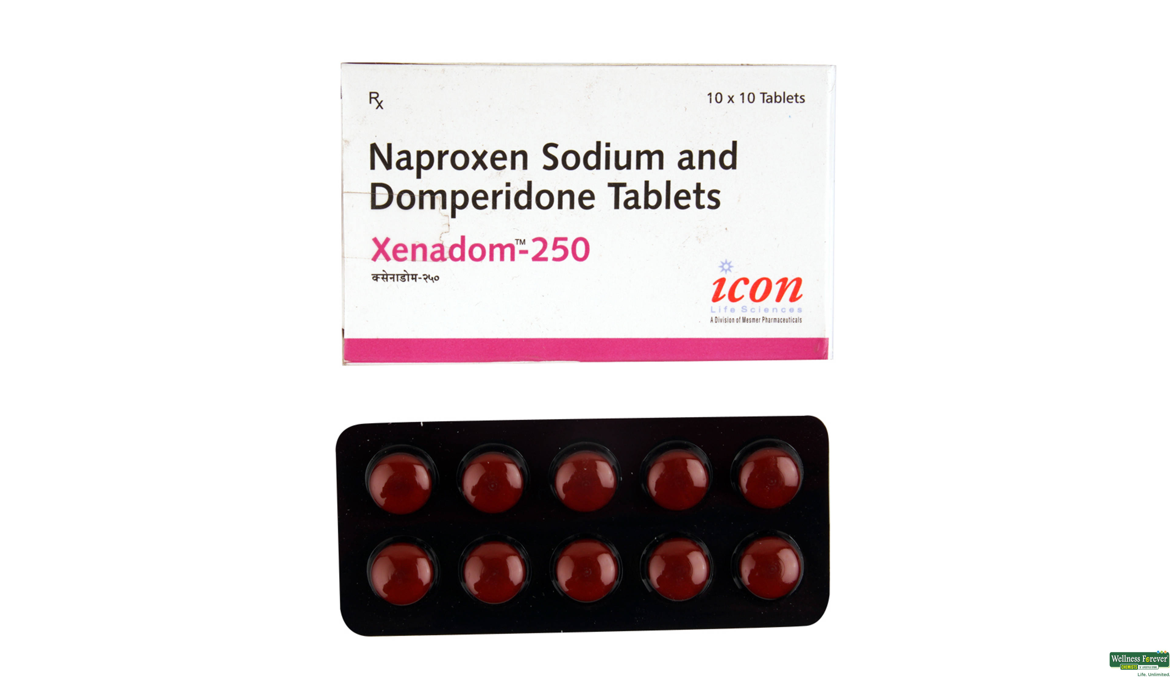 XENADOM 250MG 10TAB- 1, 10TAB, 