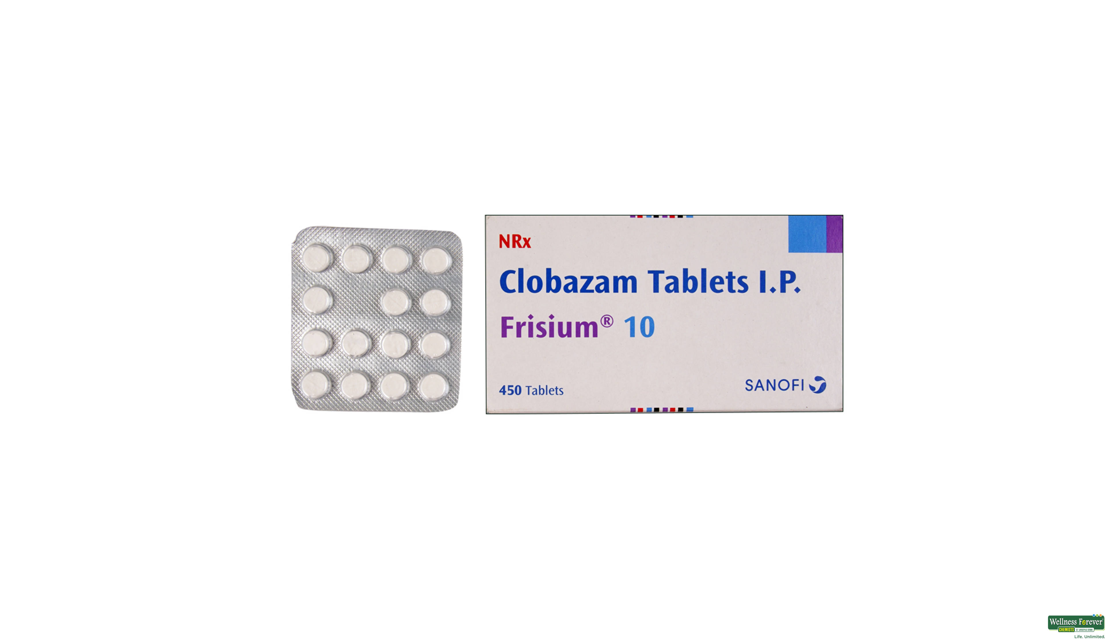 FRISIUM 10MG 15TAB- 1, 15TAB, 