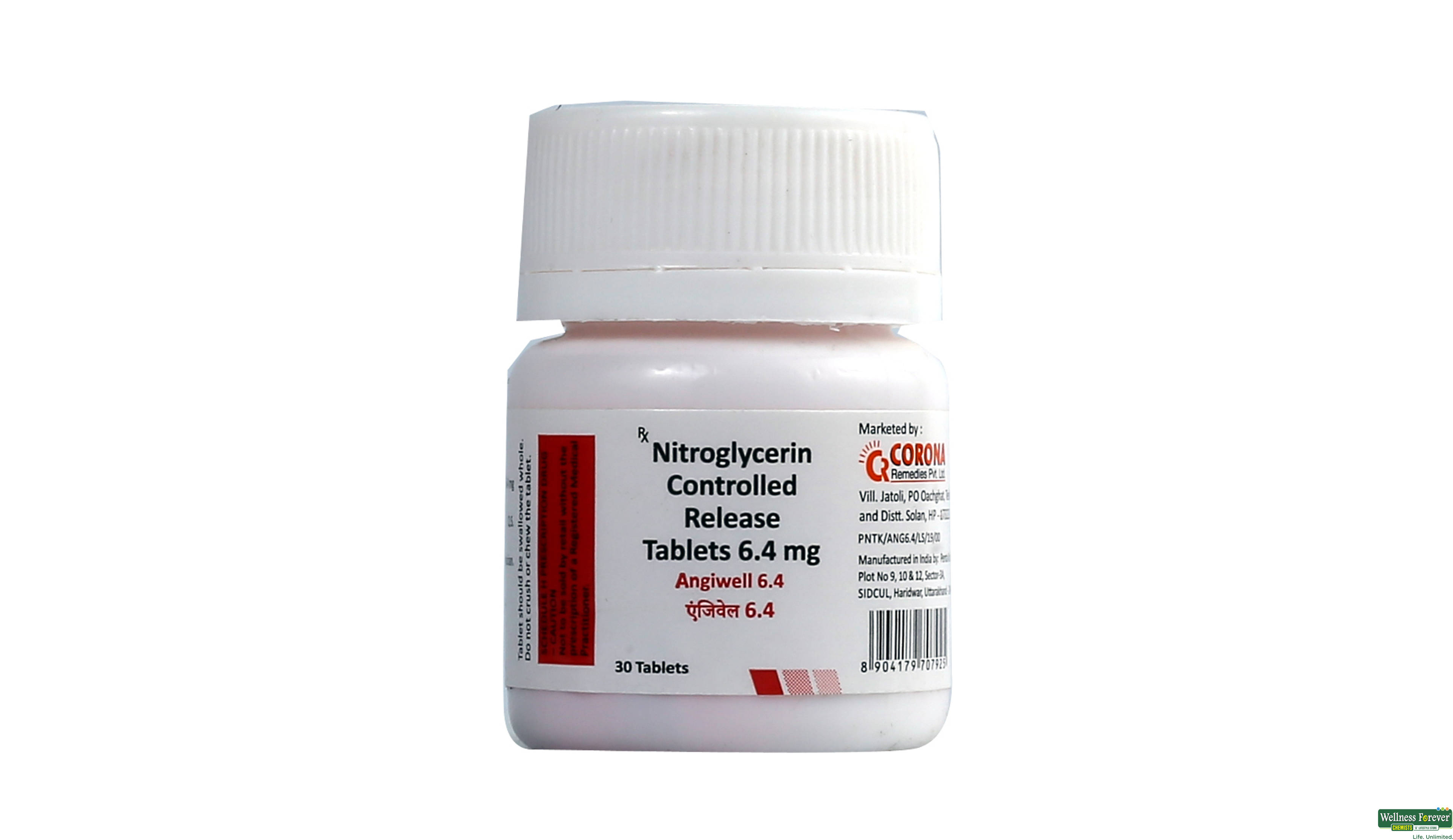ANGIWELL 6.4MG 30TAB- 1, 30TAB, 