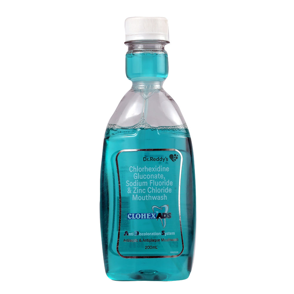 Buy ClohexADS Mouth Wash 200 ml Online at Best Prices Wellness Forever