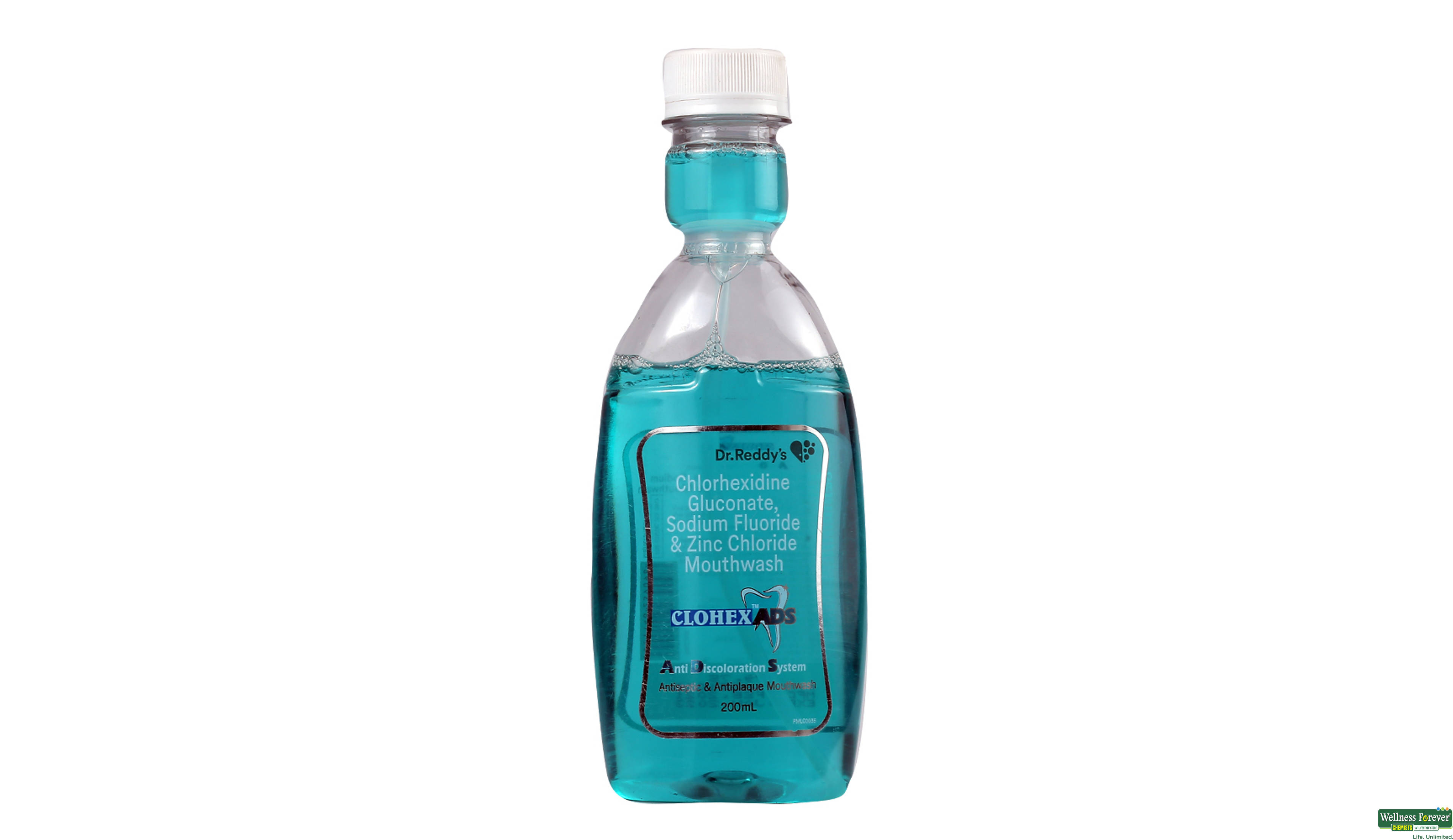 CLOHEX-ADS M/WASH 200ML- 1, 200ML, 